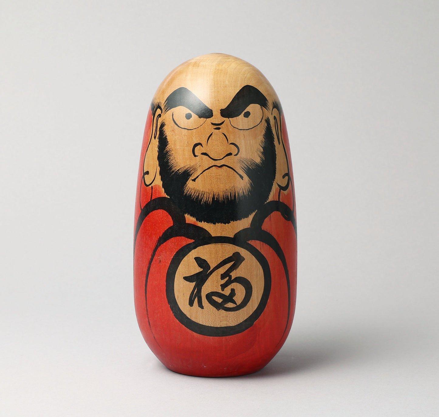 Vintage daruma doll, by KOMINAMI Saburo (1929-2023) | だるまこけし 小南三郎 | Kijiyama style 木地山系