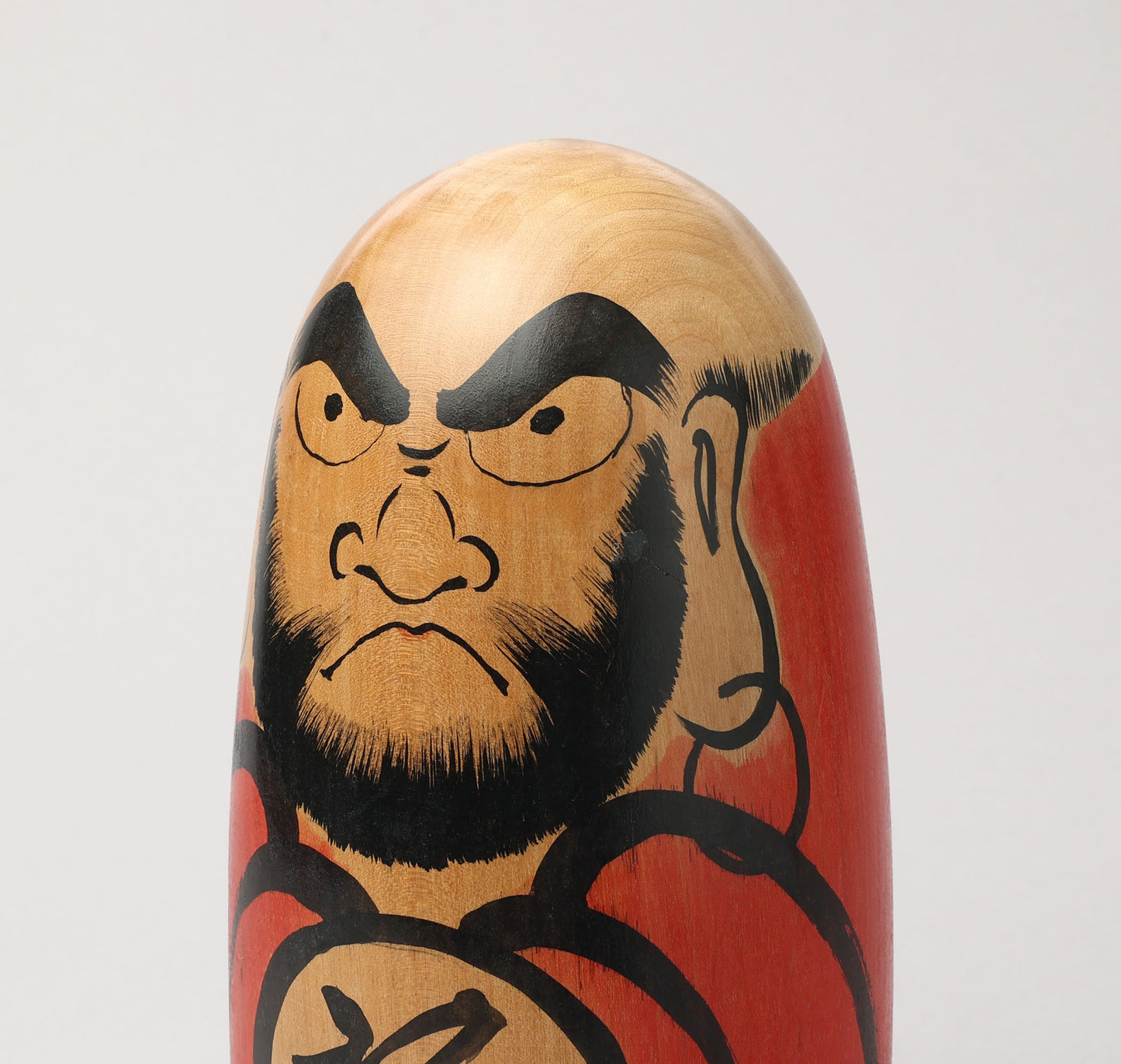 Vintage daruma doll, by KOMINAMI Saburo (1929-2023) | だるまこけし 小南三郎 | Kijiyama style 木地山系