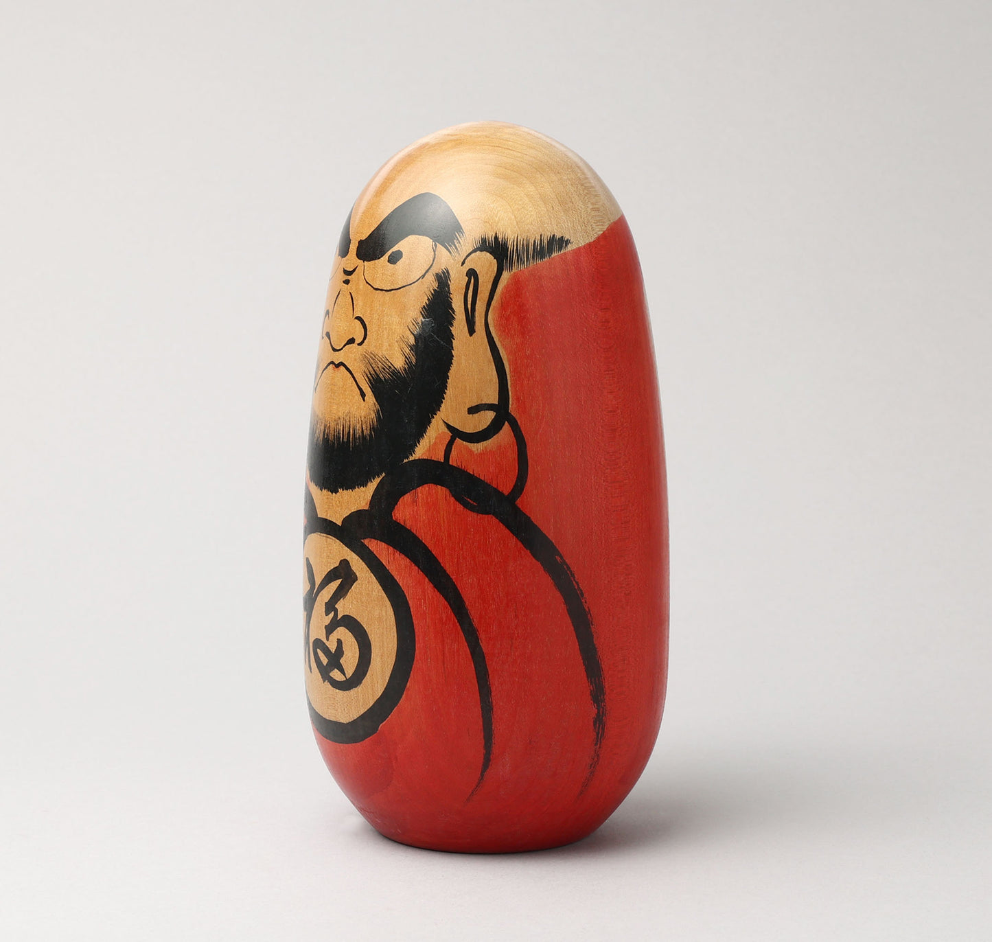 Vintage daruma doll, by KOMINAMI Saburo (1929-2023) | だるまこけし 小南三郎 | Kijiyama style 木地山系