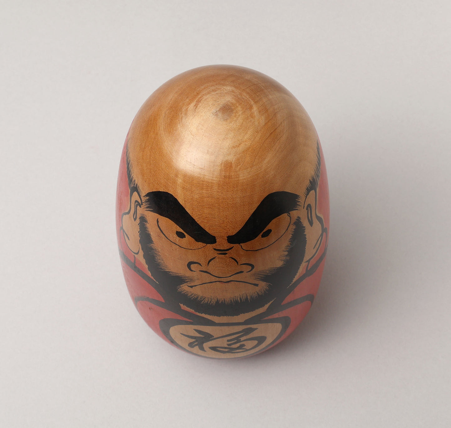 Vintage daruma doll, by KOMINAMI Saburo (1929-2023) | だるまこけし 小南三郎 | Kijiyama style 木地山系