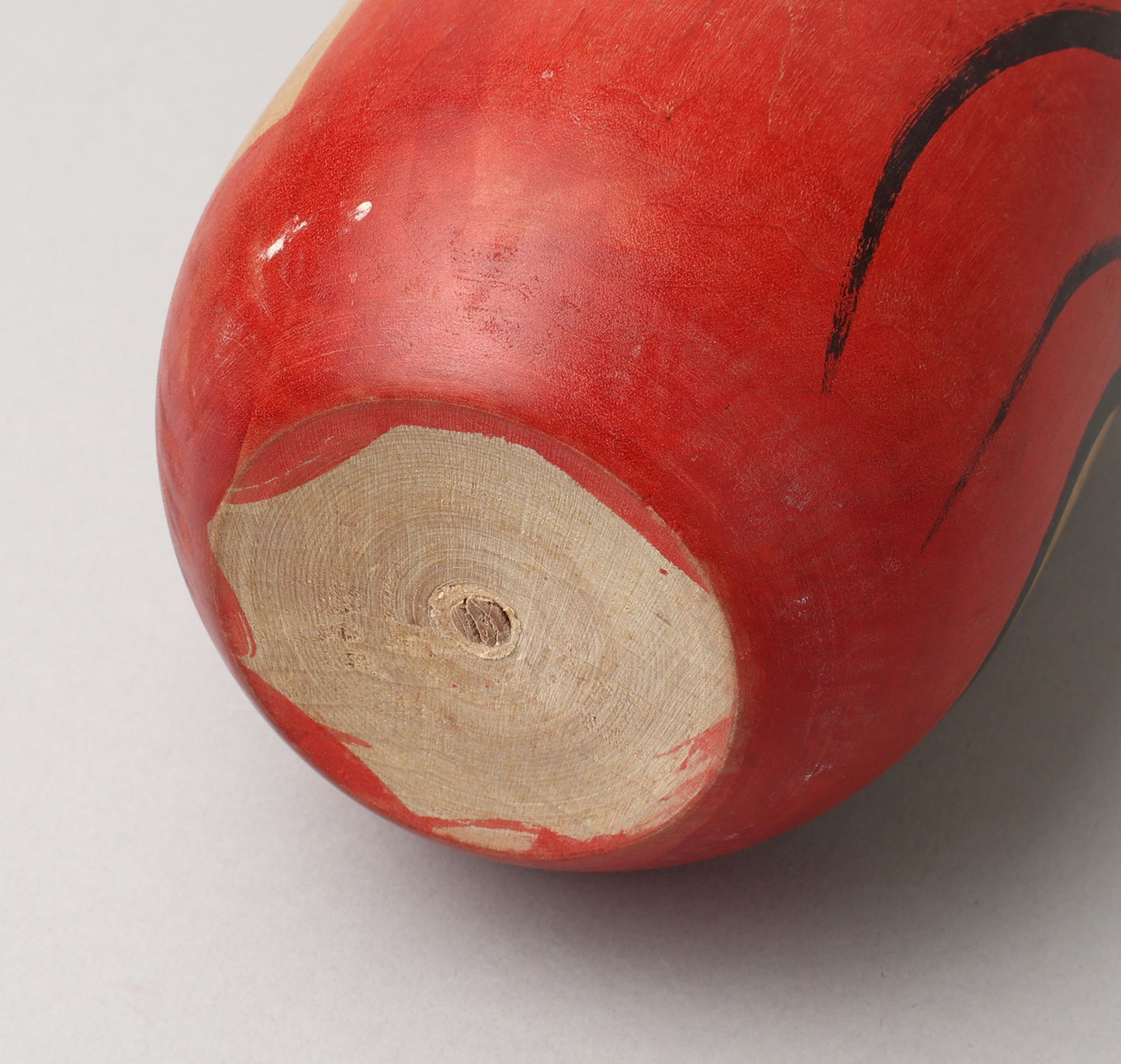 Vintage daruma doll, by KOMINAMI Saburo (1929-2023) | だるまこけし 小南三郎 | Kijiyama style 木地山系