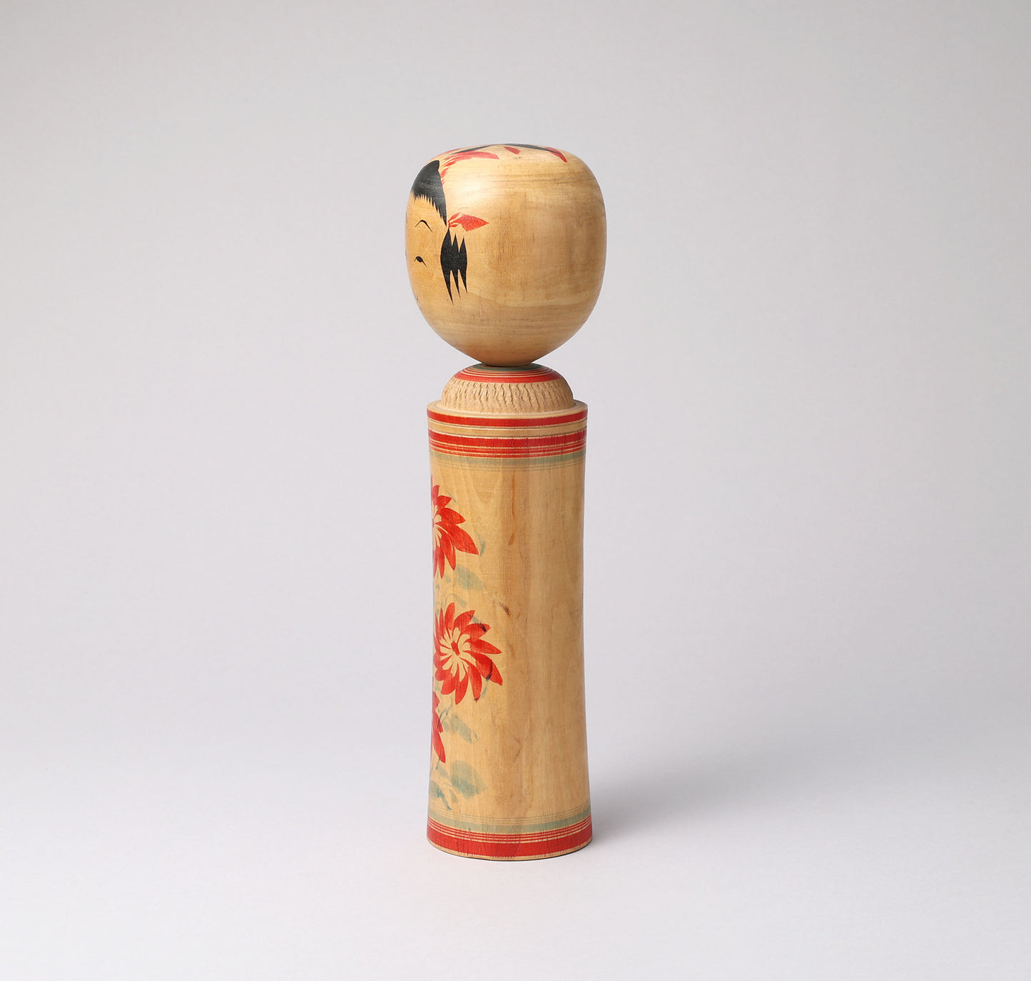 Vintage Naruko style kokeshi doll, by Kenzaburo OHNUMA (1894-1983), Naruko style | こけし古物 大沼健三郎（鳴子系）