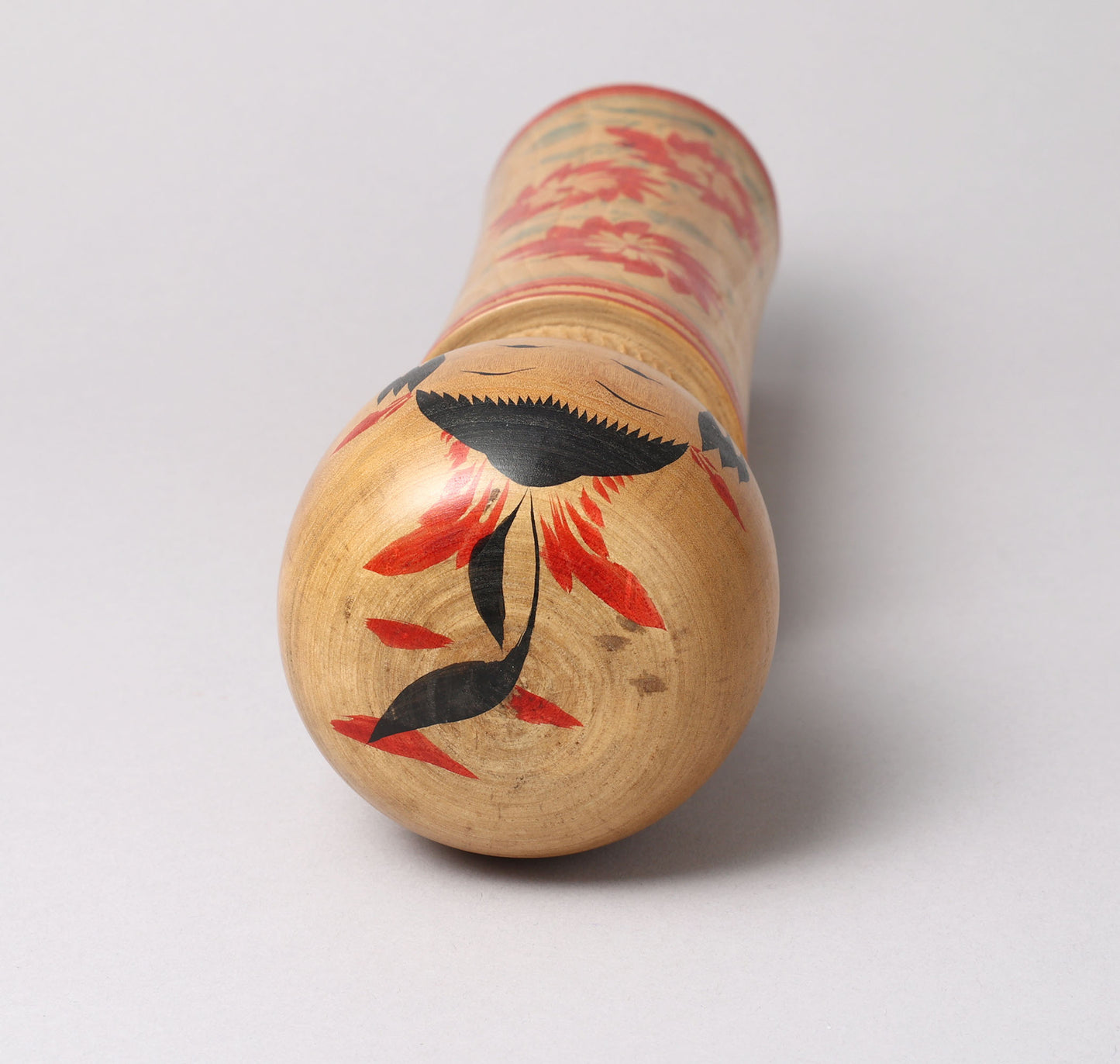 Vintage Naruko style kokeshi doll, by Kenzaburo OHNUMA (1894-1983), Naruko style | こけし古物 大沼健三郎（鳴子系）