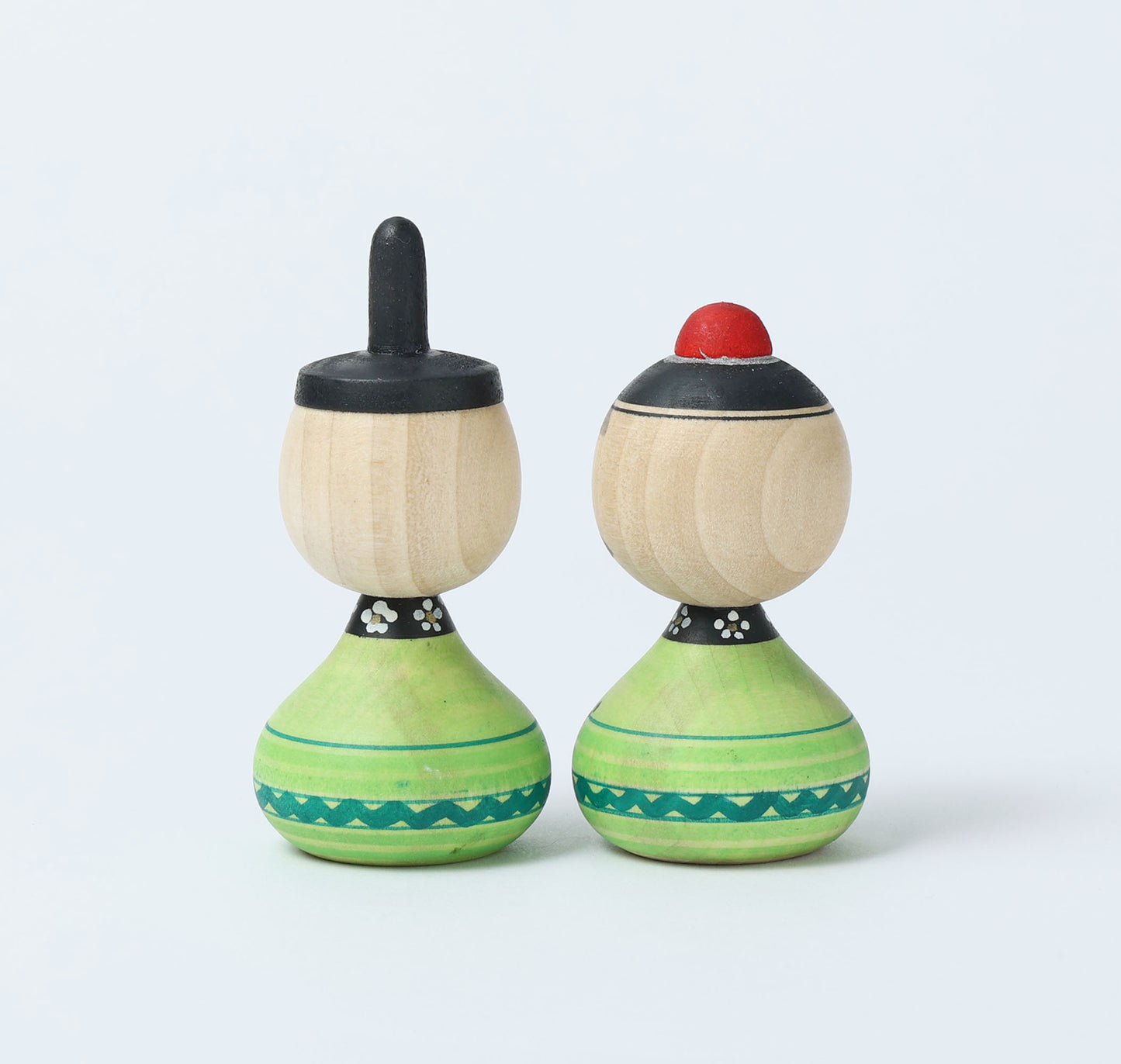 【雛こけし-3】Hina kokeshi doll | IKEUCHI, Shione | Yajiro style | 8.5cm in height // 弥治郎系 池内潮音工人, 高さ8.5cm