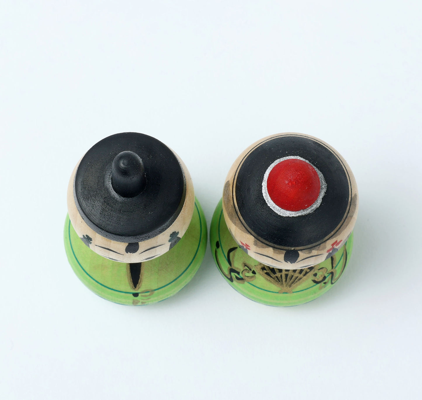 【雛こけし-3】Hina kokeshi doll | IKEUCHI, Shione | Yajiro style | 8.5cm in height // 弥治郎系 池内潮音工人, 高さ8.5cm