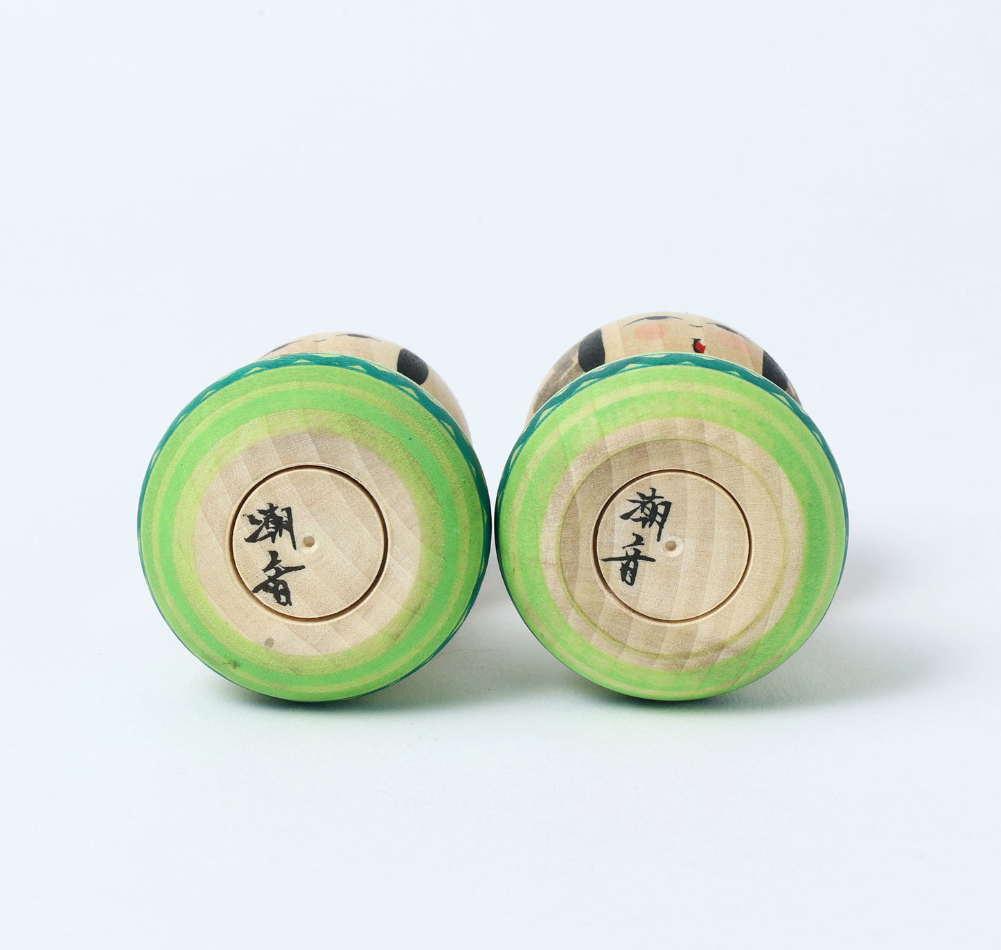 【雛こけし-3】Hina kokeshi doll | IKEUCHI, Shione | Yajiro style | 8.5cm in height // 弥治郎系 池内潮音工人, 高さ8.5cm