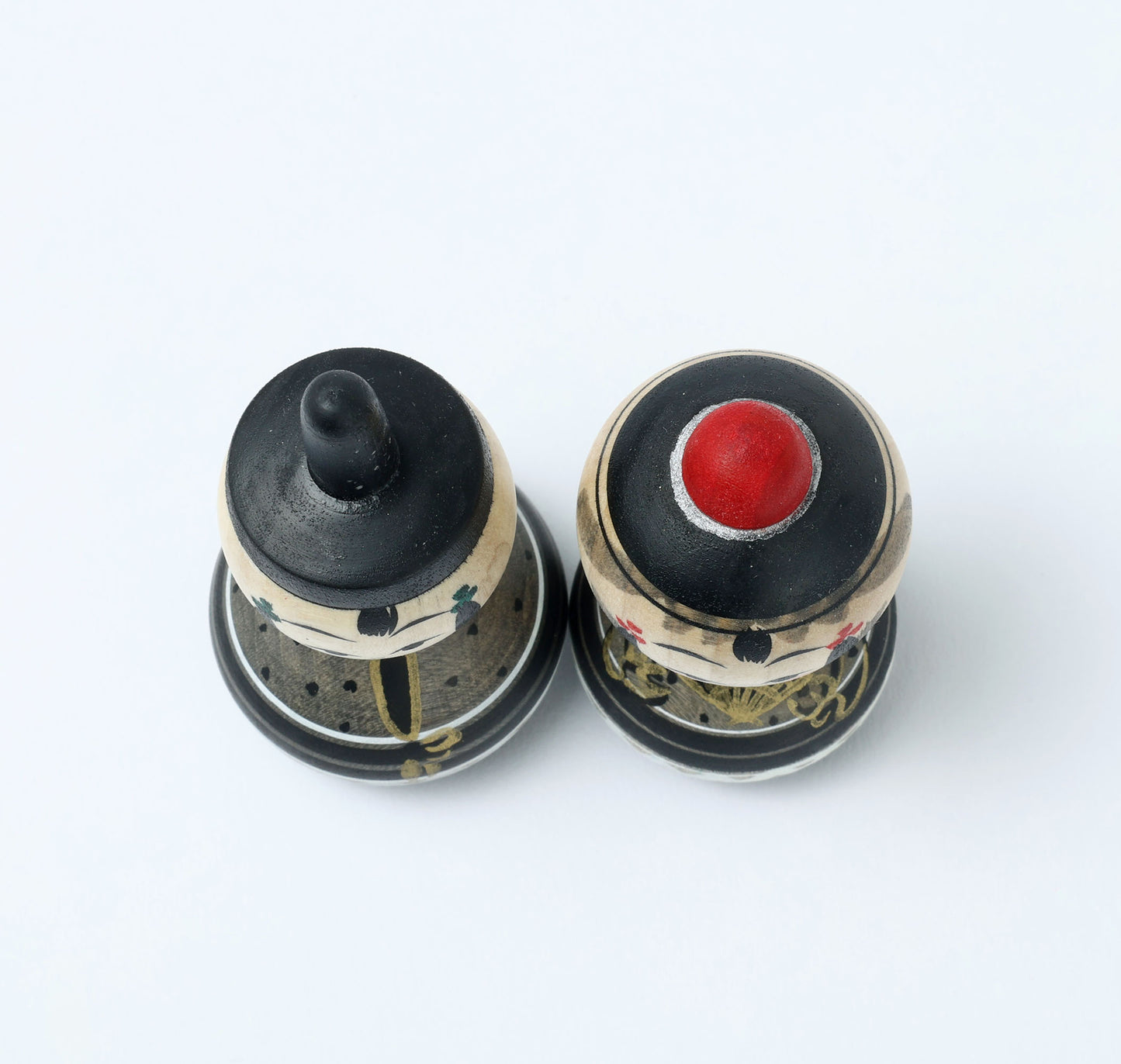 【雛こけし-5】Hina kokeshi doll | IKEUCHI, Shione | Yajiro style | 8.5cm in height // 弥治郎系 池内潮音工人, 高さ8.5cm
