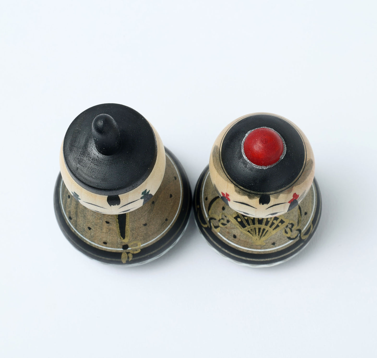 【雛こけし-8】Hina kokeshi doll | IKEUCHI, Shione | Yajiro style | 10.5cm in height // 弥治郎系 池内潮音工人, 高さ10.5cm