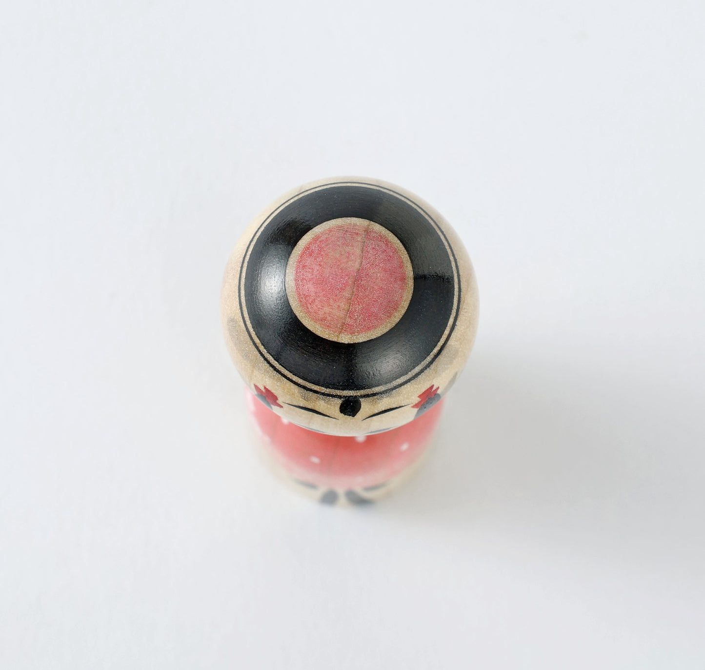 桜こけし | 池内潮音工人 弥治郎系 | 高さ 9cm