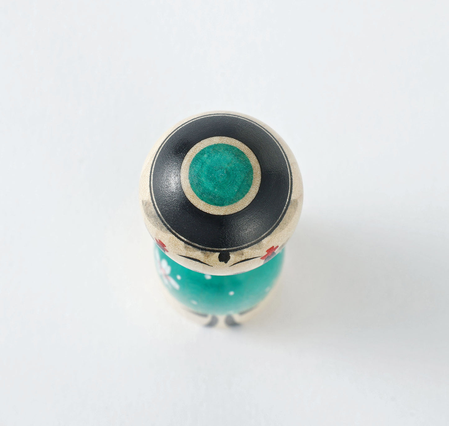 桜こけし | 池内潮音工人 弥治郎系 | 高さ 9cm