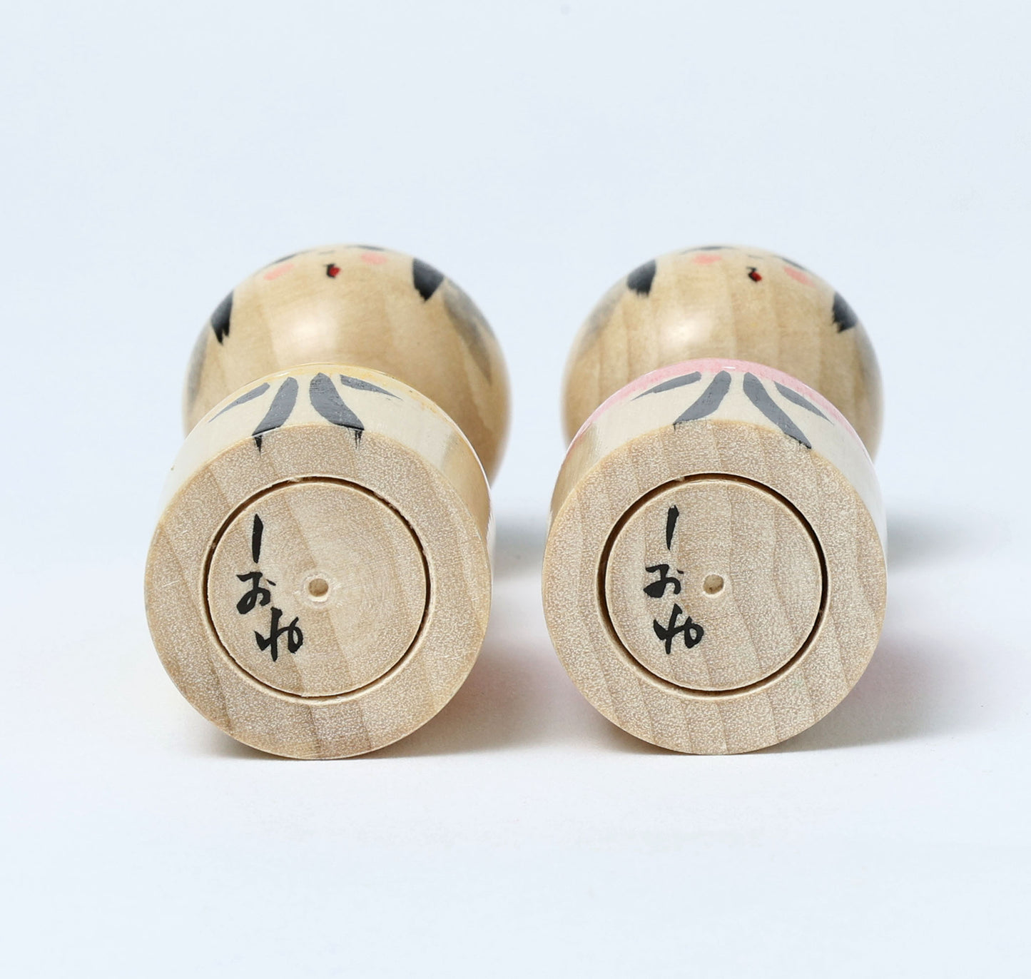 桜こけし | 池内潮音工人 弥治郎系 | 高さ 9cm