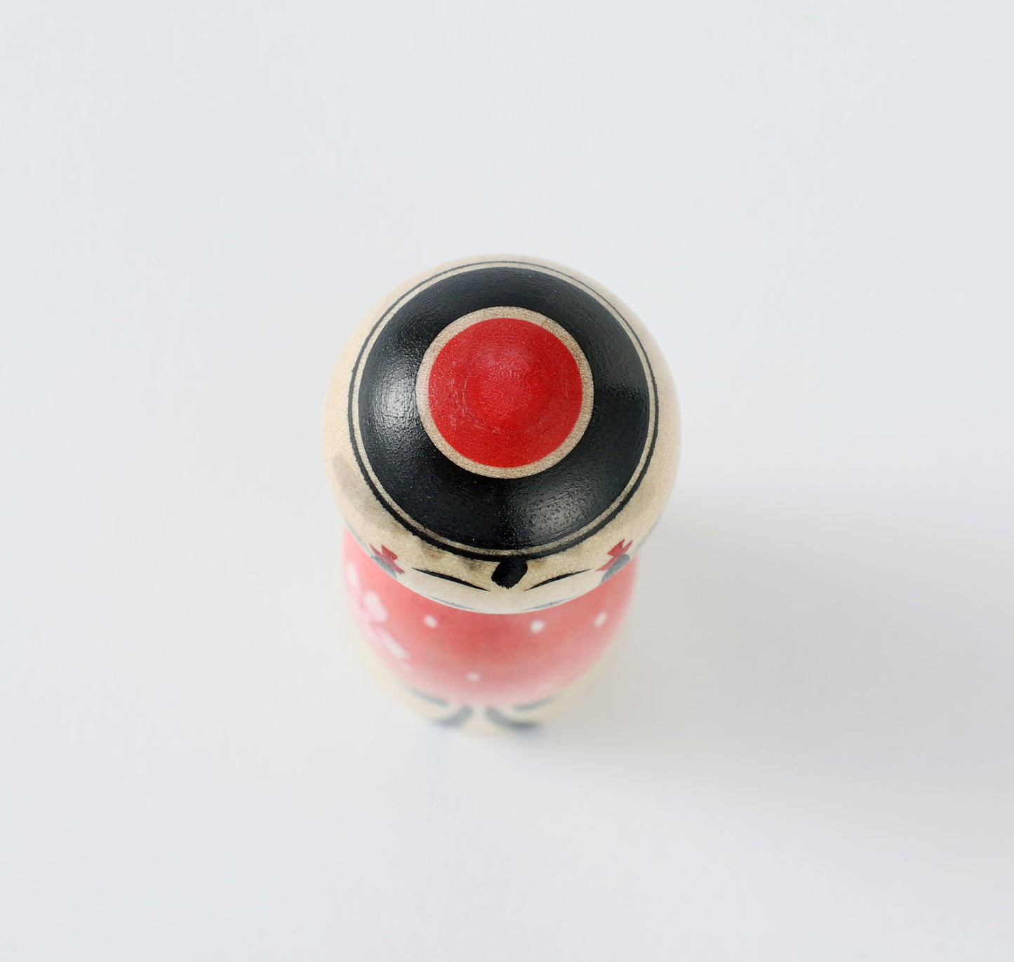 桜こけし | 池内潮音工人 弥治郎系 | 高さ 9cm