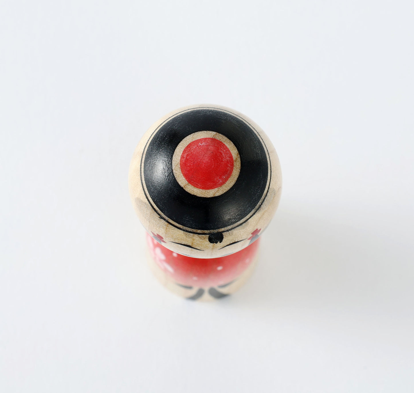 桜こけし | 池内潮音工人 弥治郎系 | 高さ 9cm