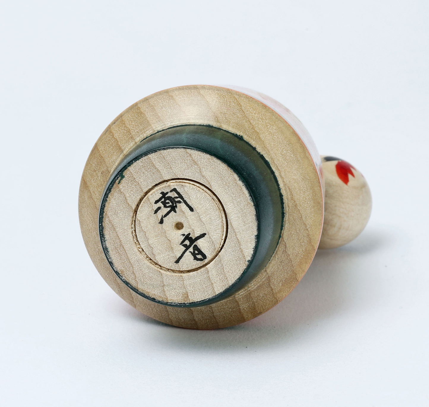 Komori-Babysitting kokeshi doll-10 子守りこけし | IKEUCHI, Shione 池内潮音工人 | Yajiro style 弥治郎系 | 10cm in height