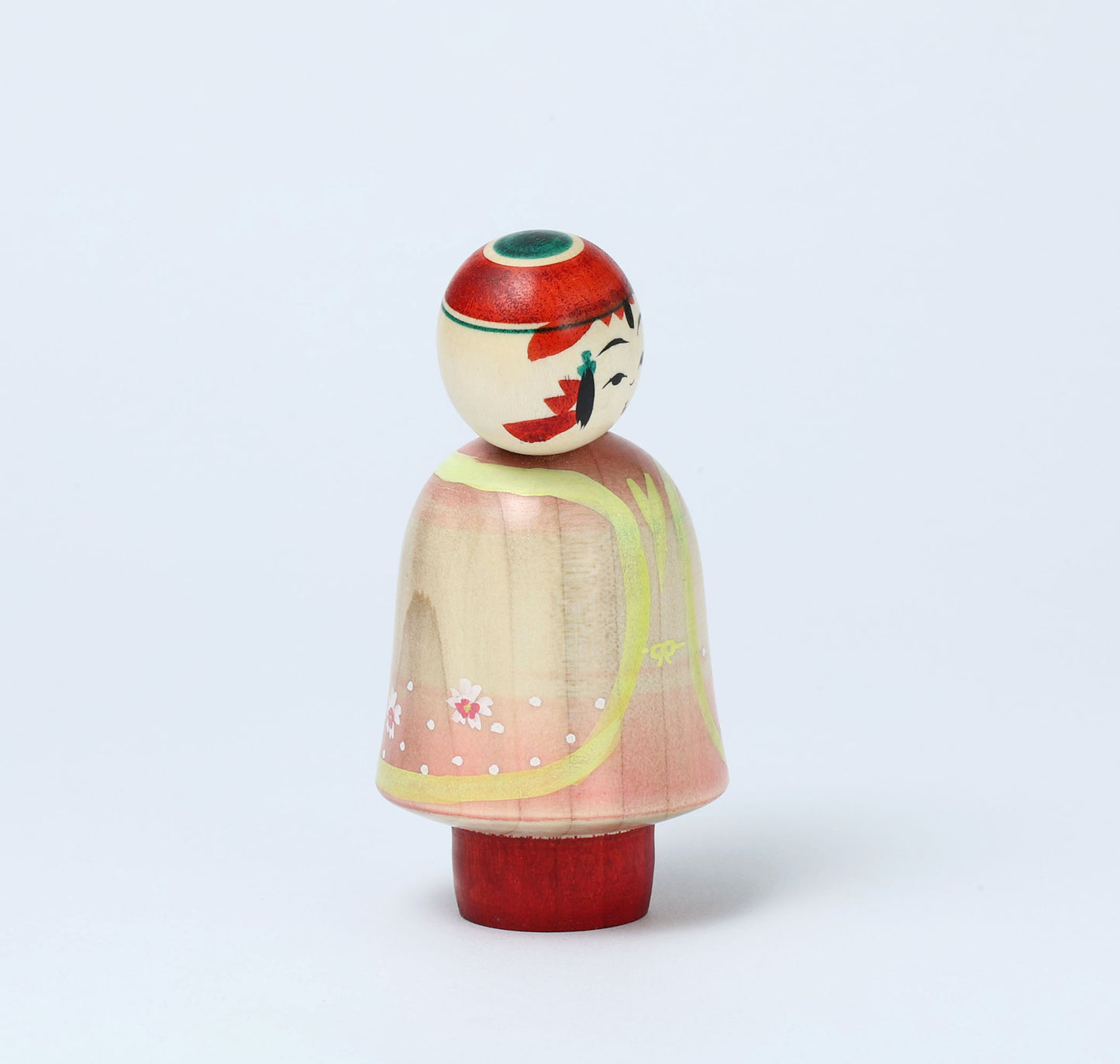 子守りこけし-1 | 池内潮音工人 | 弥治郎系 |高さ10cm