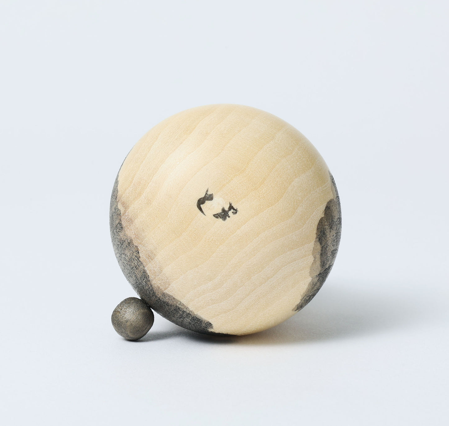 Cat kokeshi doll-11 猫こけし | KOYAMA, Yoshimi 小山芳美工人 | Togatta style 遠刈田系 | 7.5cm in height