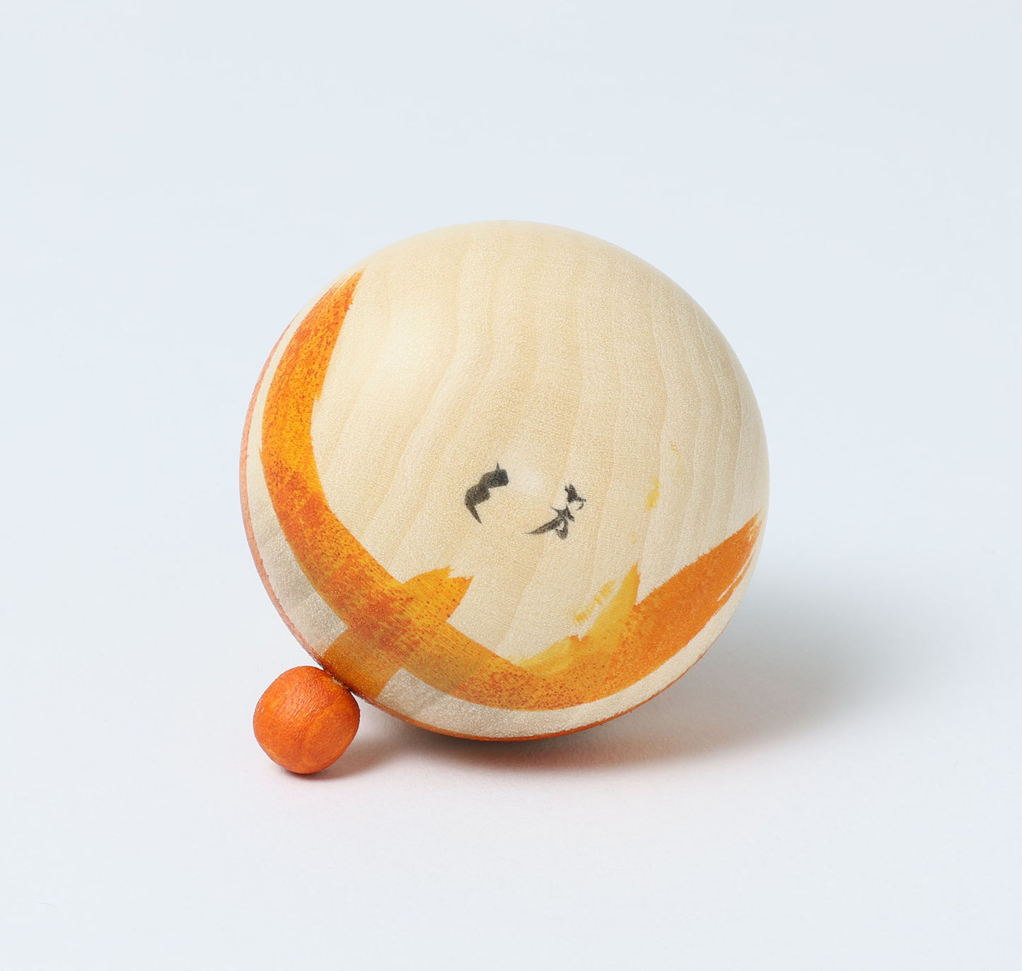 Cat kokeshi doll-2 猫こけし | KOYAMA, Yoshimi 小山芳美工人 | Togatta style 遠刈田系 | 7.5cm in height