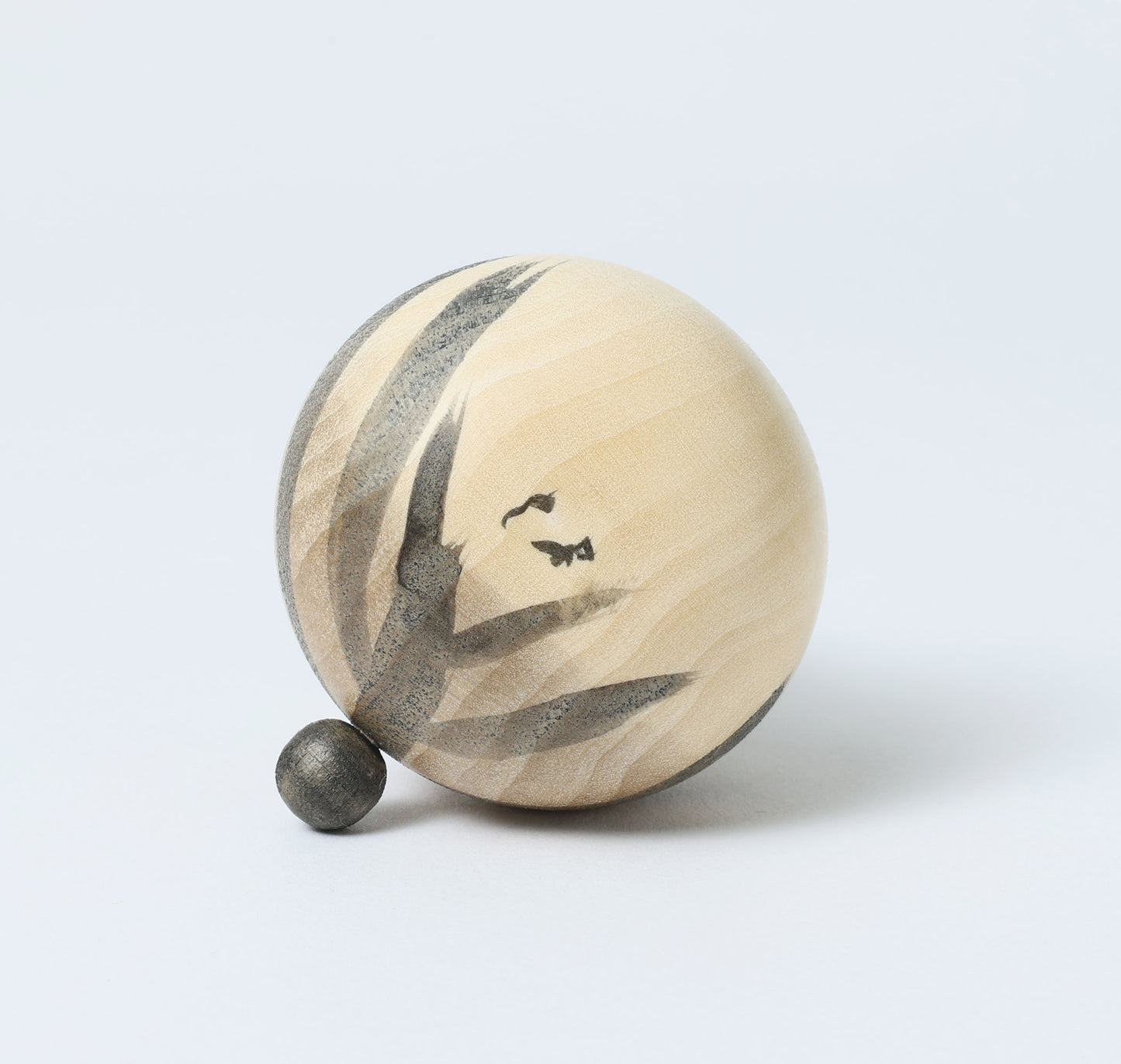 Cat kokeshi doll-5 猫こけし | KOYAMA, Yoshimi 小山芳美工人 | Togatta style 遠刈田系 | 7.5cm in height