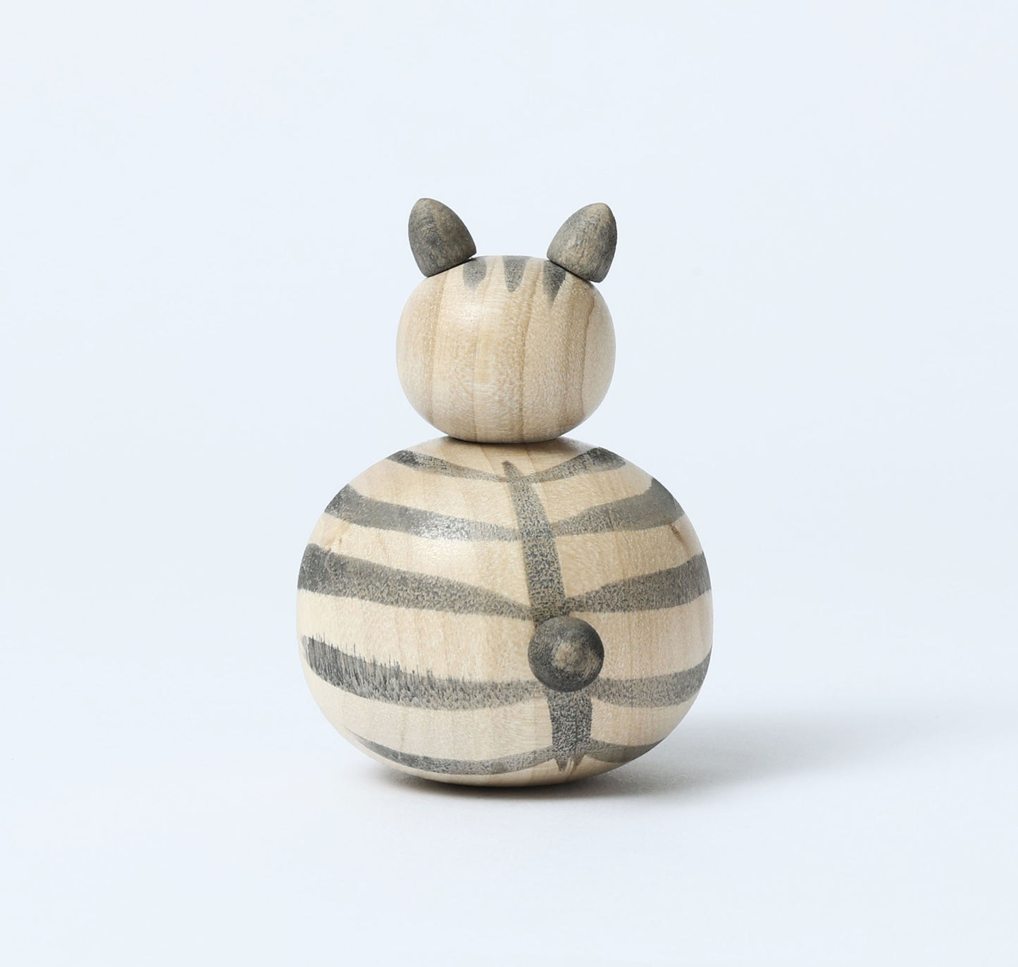 Cat kokeshi doll-6 猫こけし | KOYAMA, Yoshimi 小山芳美工人 | Togatta style 遠刈田系 | 7.5cm in height