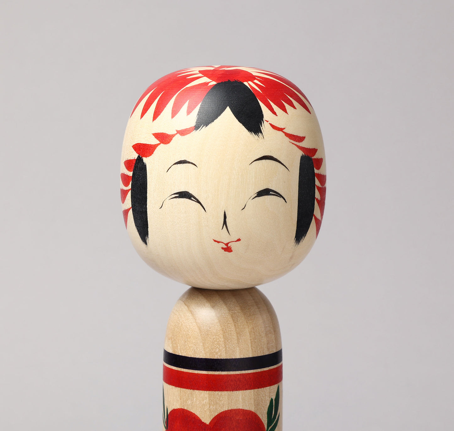 KOYAMA, Yoshimi 小山芳美工人 | Togatta style kokeshi 遠刈田こけし8寸 | Togatta style 遠刈田