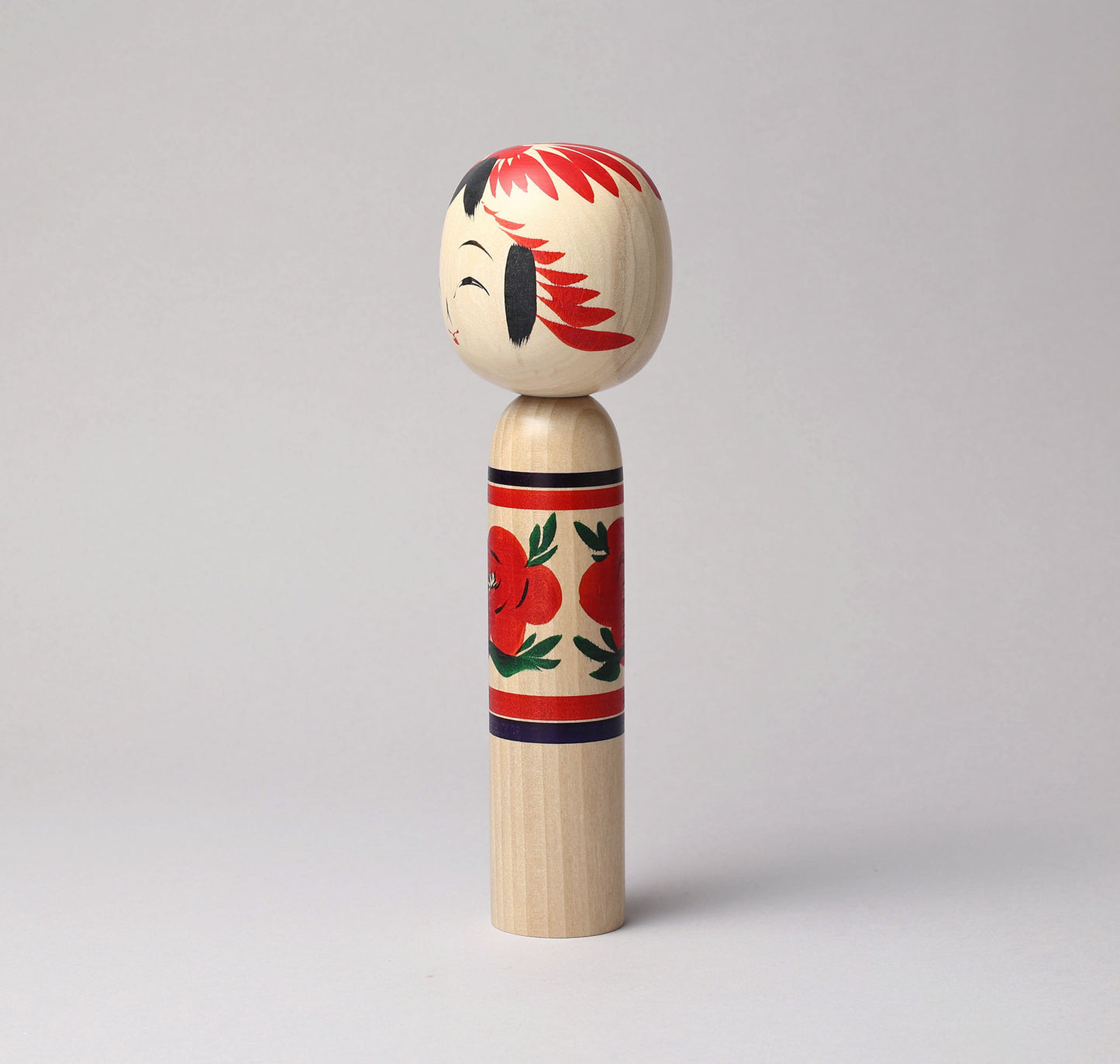 KOYAMA, Yoshimi 小山芳美工人 | Togatta style kokeshi 遠刈田こけし8寸 | Togatta style 遠刈田