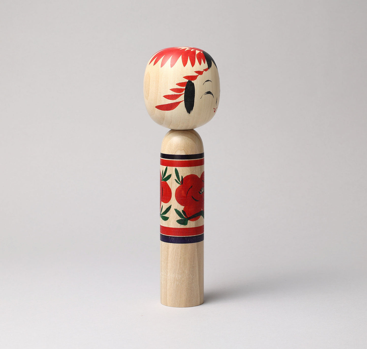 KOYAMA, Yoshimi 小山芳美工人 | Togatta style kokeshi 遠刈田こけし8寸 | Togatta style 遠刈田