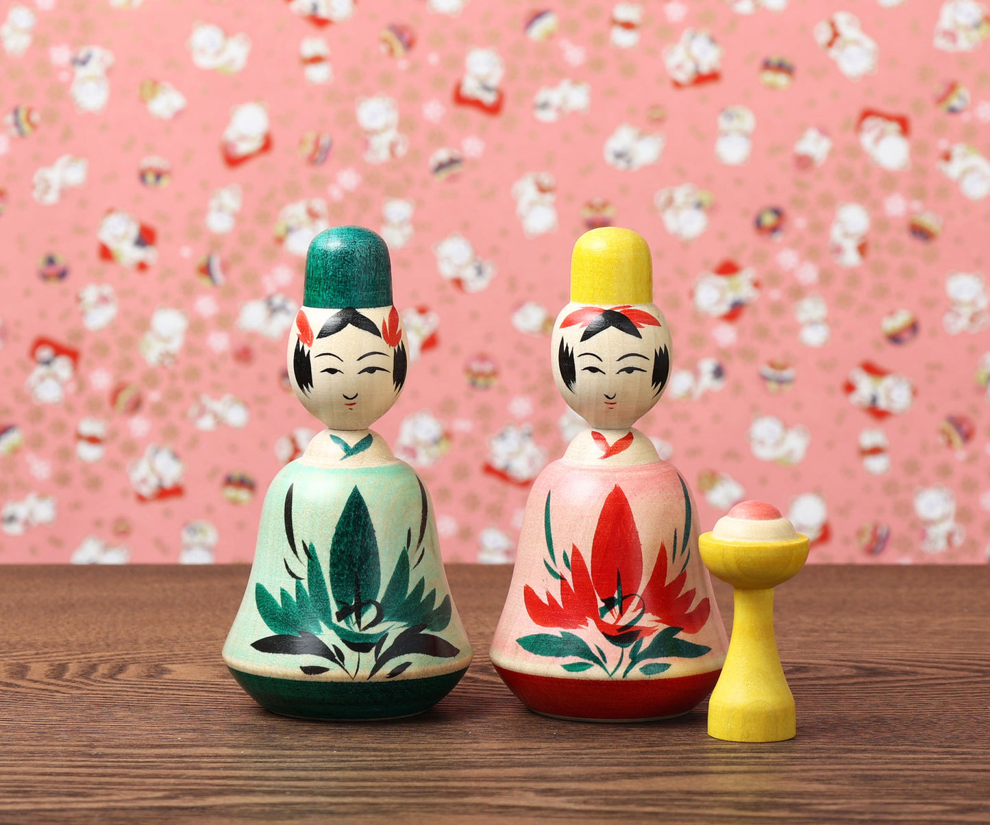 Hina kokeshi doll- 雛こけし | Tadao MATSUDA- Naruko style 松田忠雄工人(鳴子系)