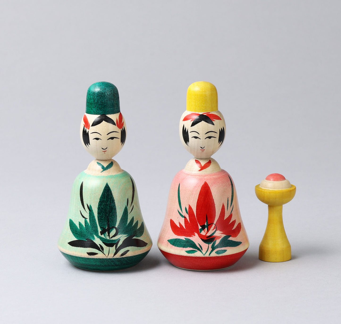 Hina kokeshi doll- 雛こけし | Tadao MATSUDA- Naruko style 松田忠雄工人(鳴子系)