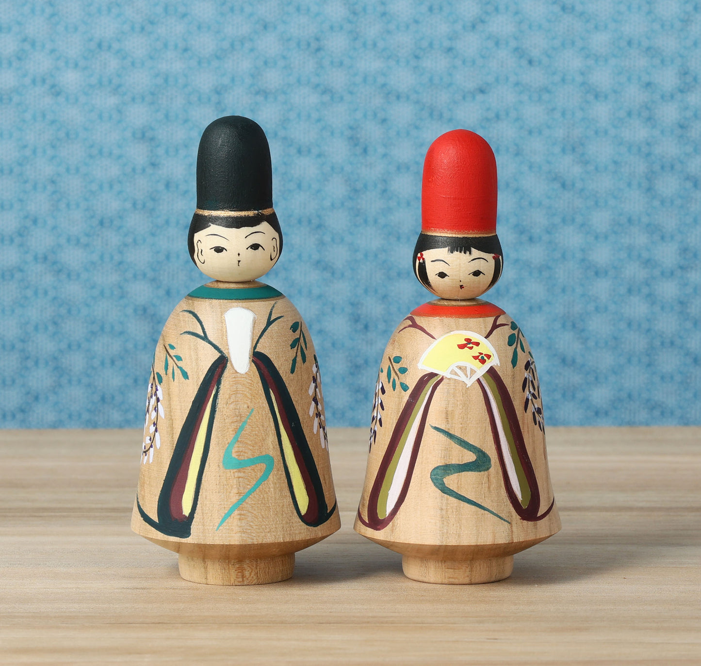 Hina kokeshi doll 雛こけし | NIIYAMA, Mayumi 新山真由美工人 | Yajiro style 弥治郎系 | 11.5cm in height