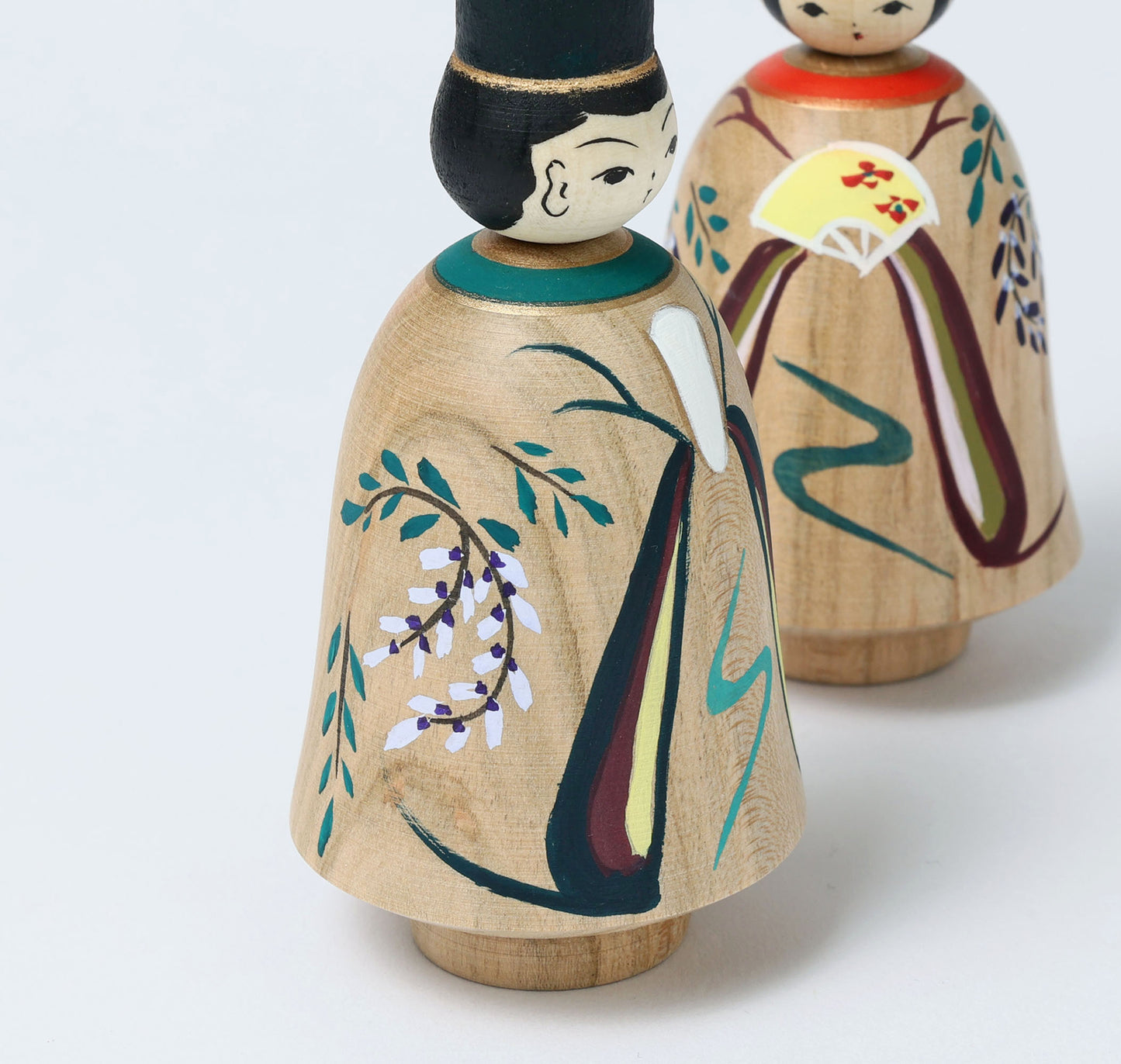 Hina kokeshi doll 雛こけし | NIIYAMA, Mayumi 新山真由美工人 | Yajiro style 弥治郎系 | 11.5cm in height