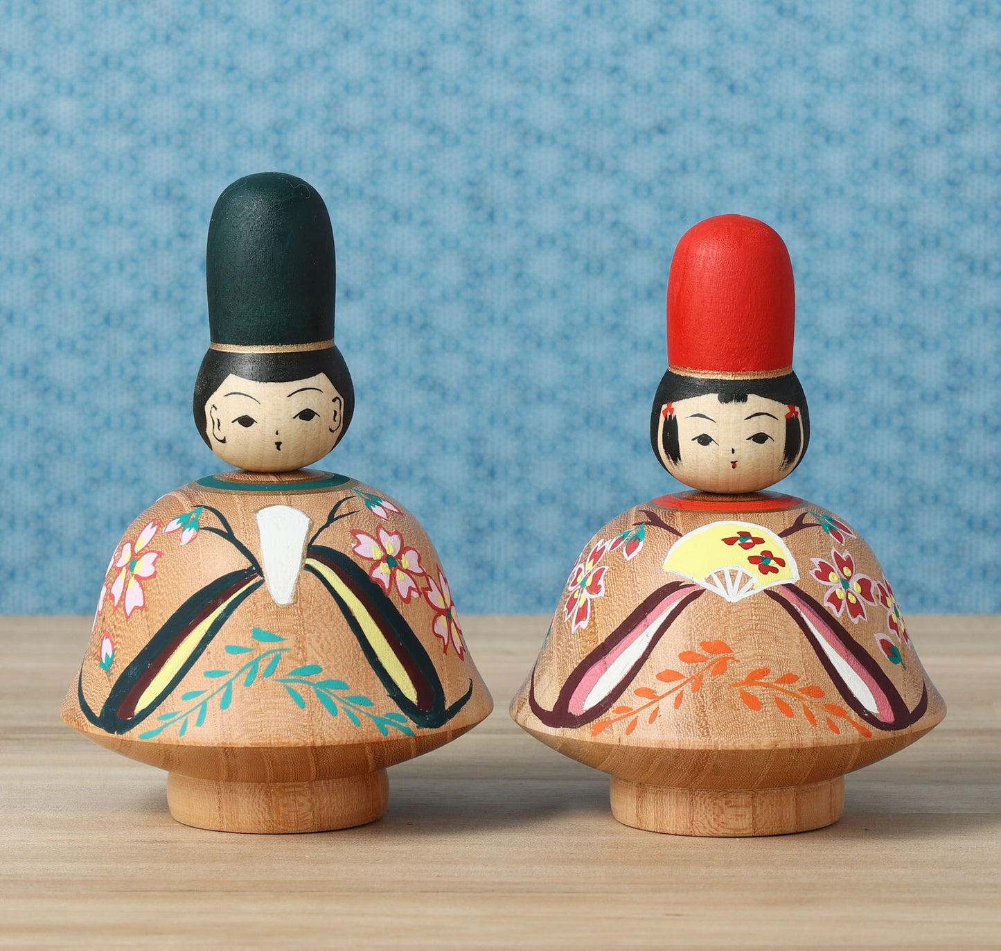 Hina kokeshi doll 雛こけし | NIIYAMA, Mayumi 新山真由美工人 | Yajiro style 弥治郎系 | 11cm in height