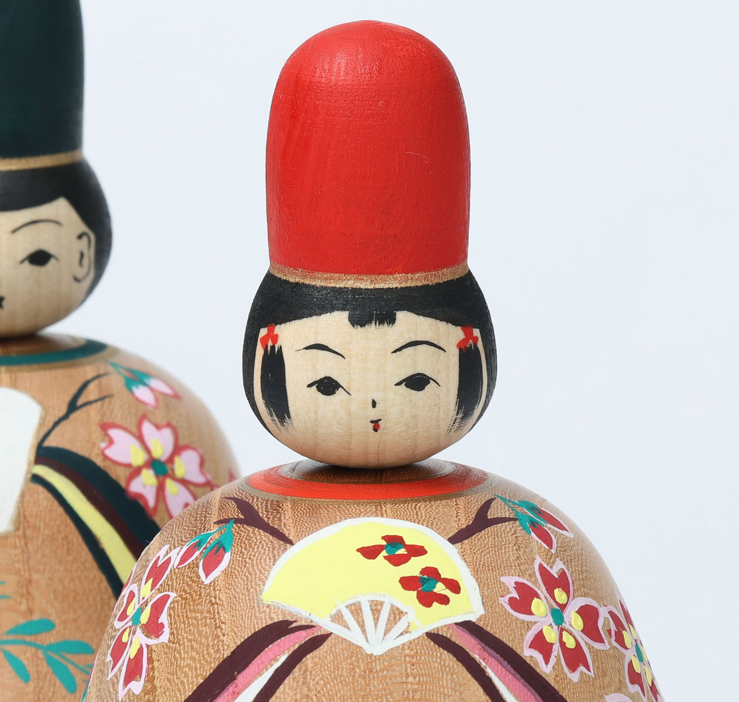 Hina kokeshi doll 雛こけし | NIIYAMA, Mayumi 新山真由美工人 | Yajiro style 弥治郎系 | 11cm in height