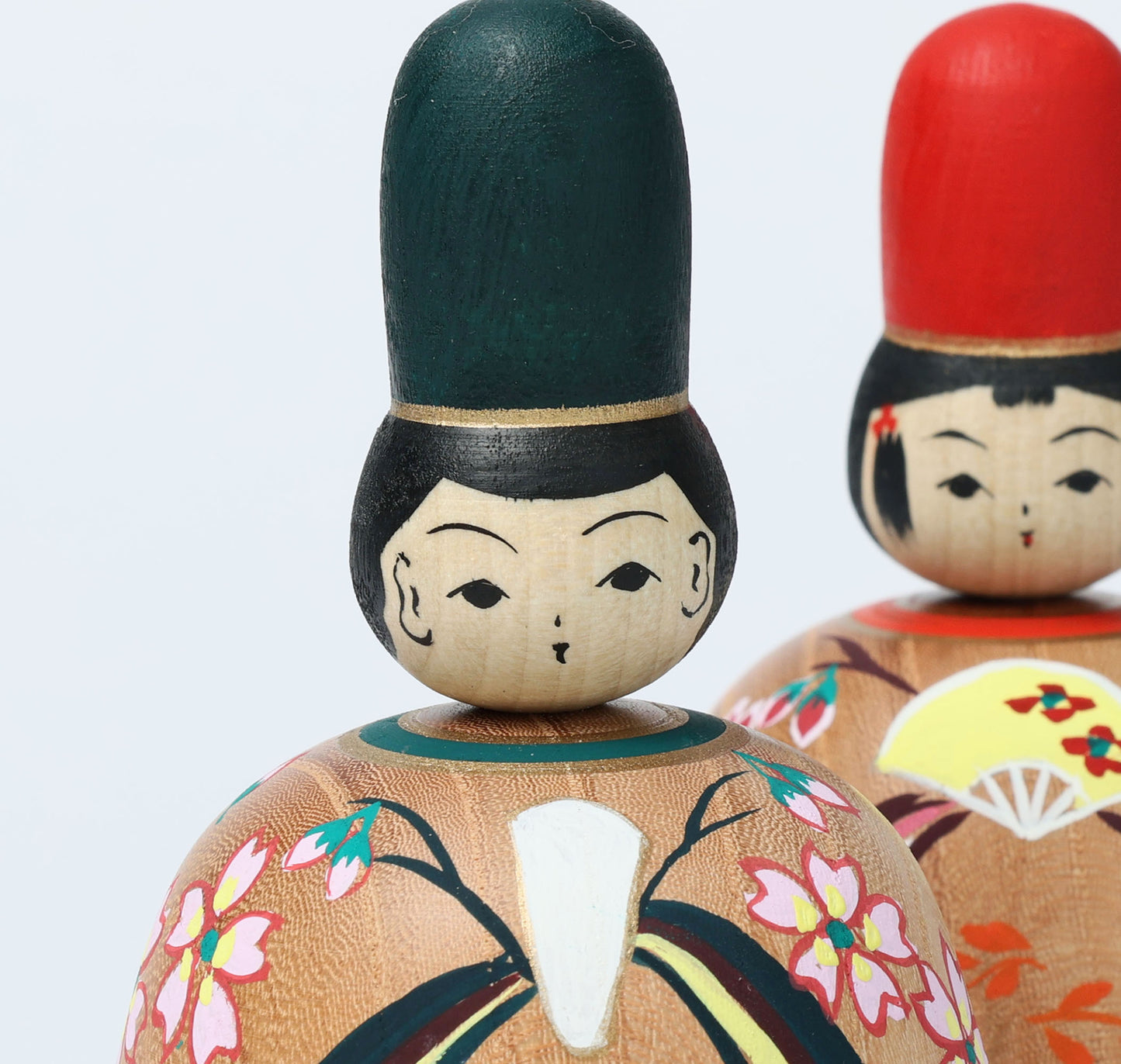 Hina kokeshi doll 雛こけし | NIIYAMA, Mayumi 新山真由美工人 | Yajiro style 弥治郎系 | 11cm in height