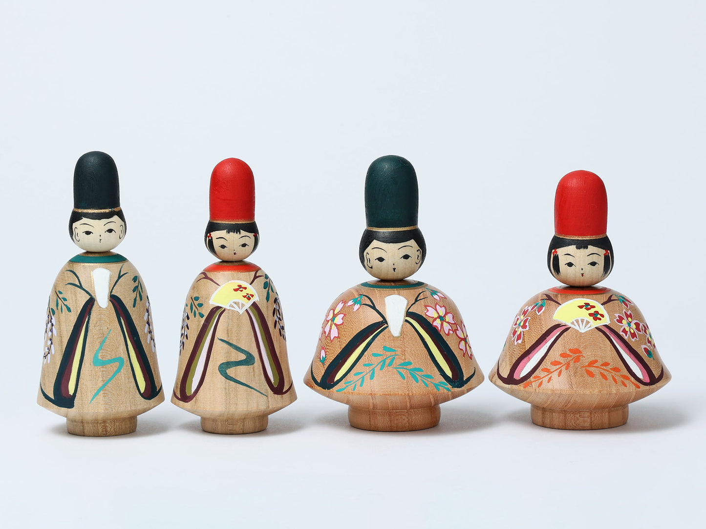Hina kokeshi doll 雛こけし | NIIYAMA, Mayumi 新山真由美工人 | Yajiro style 弥治郎系 | 11.5cm in height