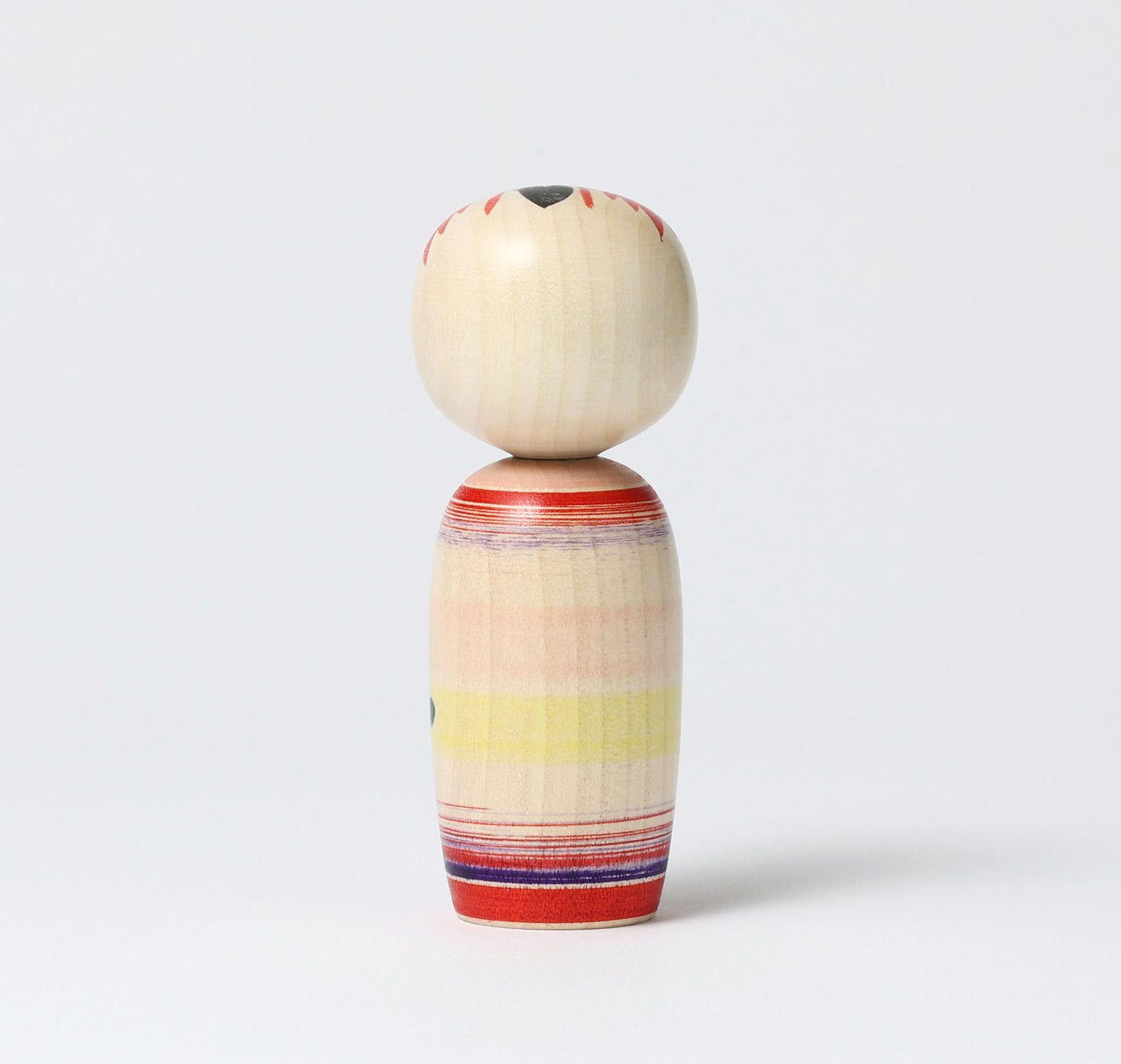 OHNUMA Hideaki 大沼秀顕工人 | Naruko kokeshi -鳴子こけし | Naruko style 鳴子系 | 11cm in height