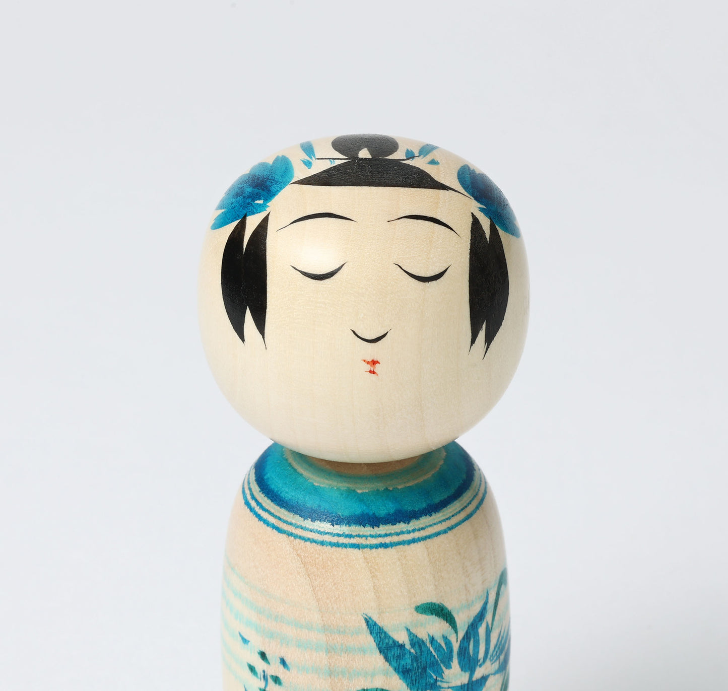 OHNUMA Hideaki 大沼秀顕工人 | Naruko kokeshi -鳴子こけし | Naruko style 鳴子系 | 11cm in height