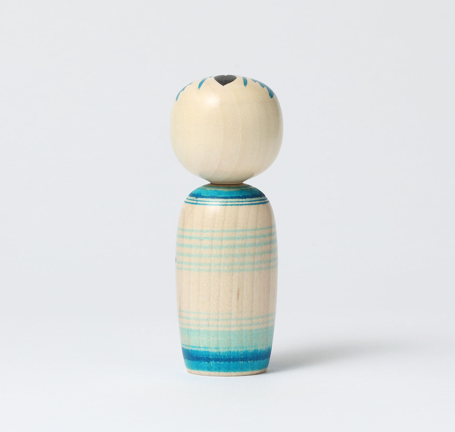 OHNUMA Hideaki 大沼秀顕工人 | Naruko kokeshi -鳴子こけし | Naruko style 鳴子系 | 11cm in height