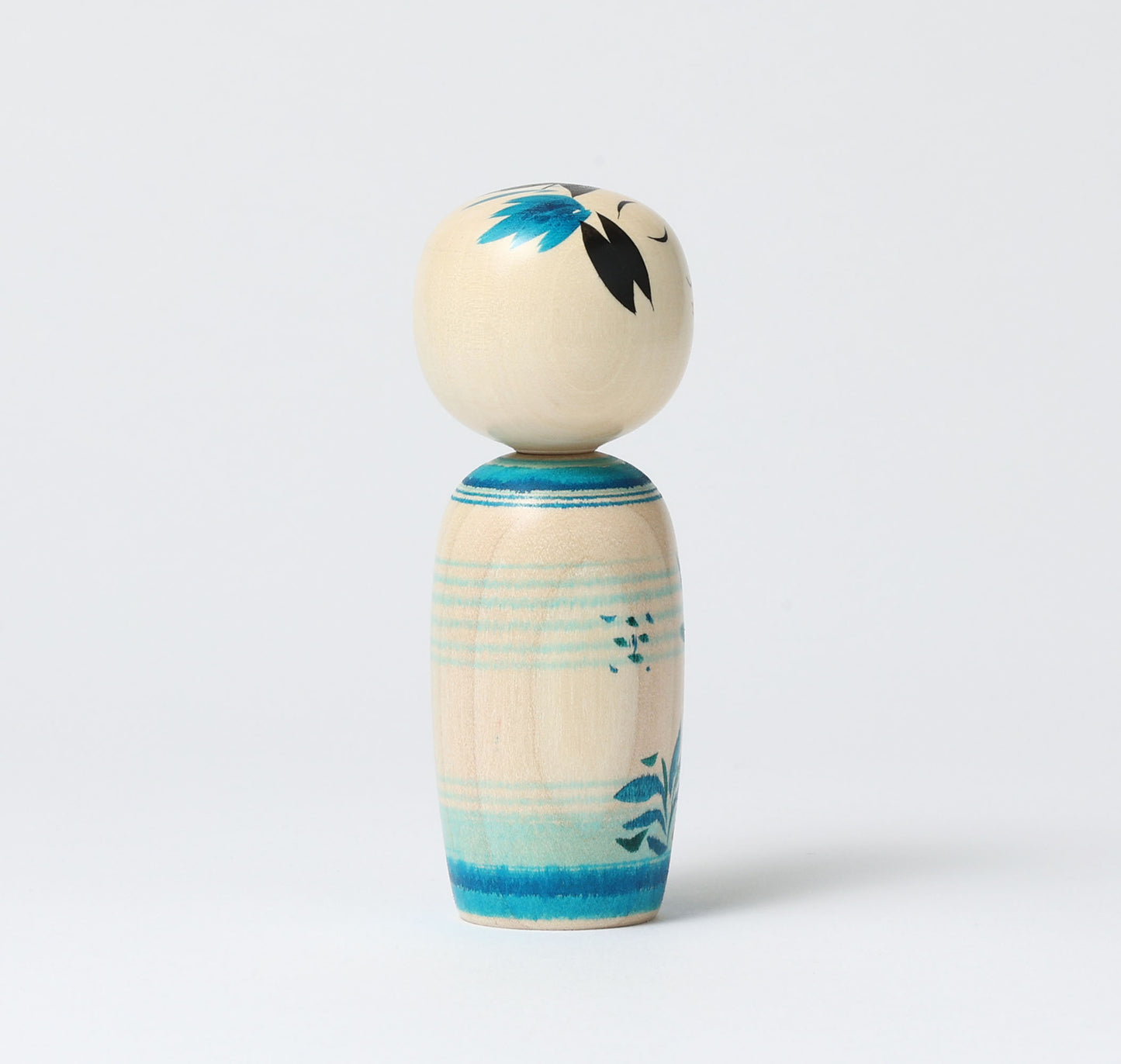 OHNUMA Hideaki 大沼秀顕工人 | Naruko kokeshi -鳴子こけし | Naruko style 鳴子系 | 11cm in height