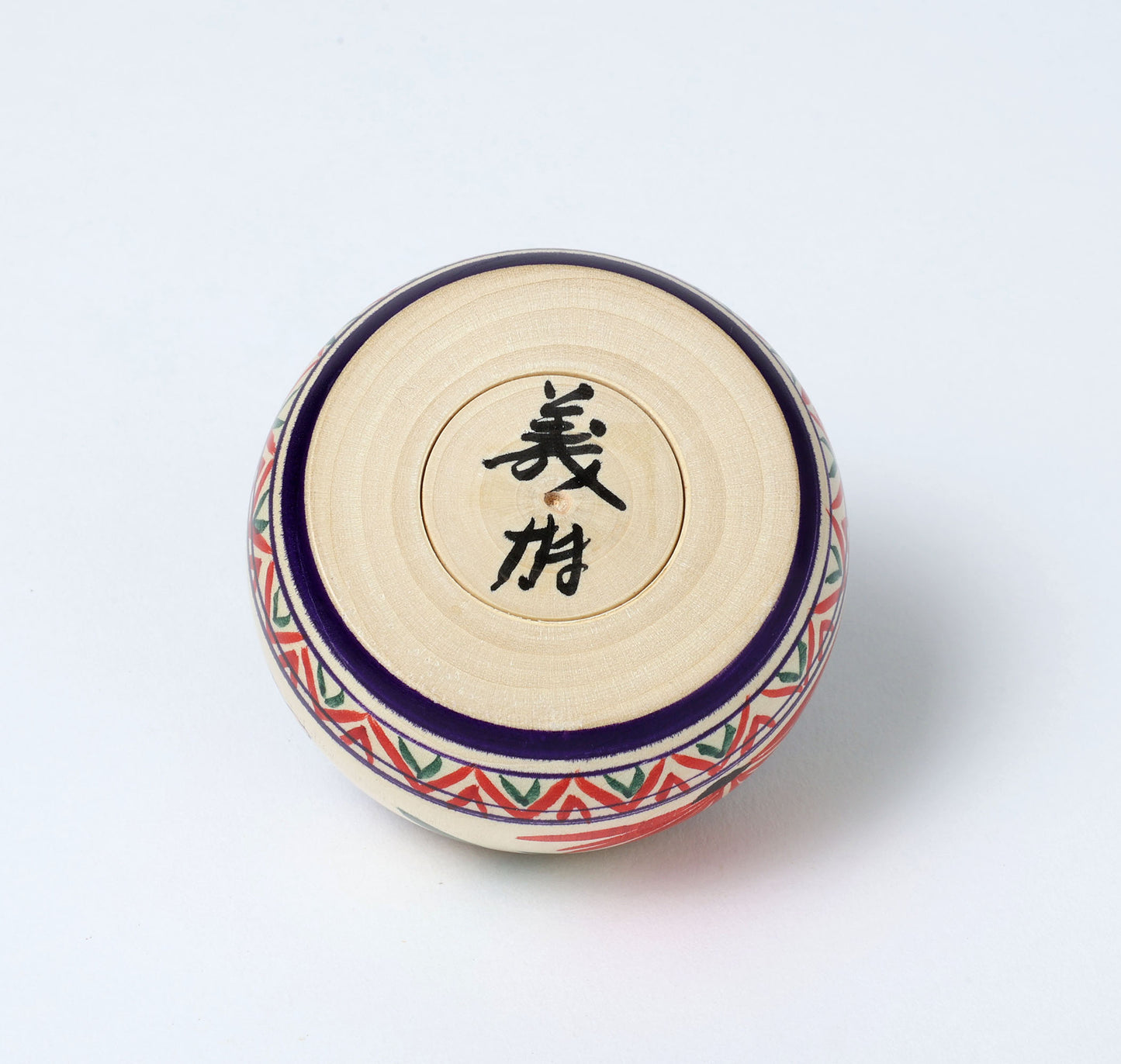 Sakura-cherry blossom ejiko kokeshi doll-桜えじこ | OGASAWARA, Yoshio 小笠原義雄 | Togatta style 遠刈田系 | 7cm in height