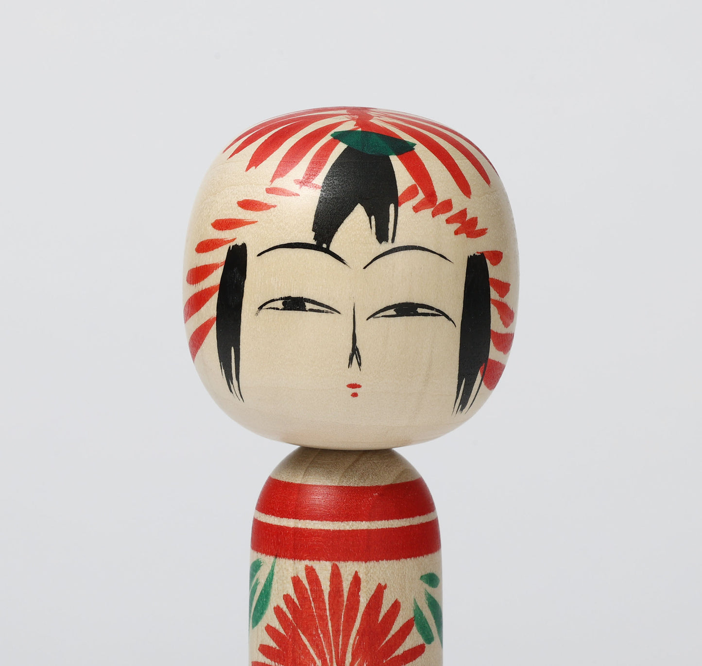 Usagi-rabbit kokeshi doll うさぎこけし | OGASAWARA, Yoshio 小笠原義雄工人 | Togatta style 遠刈田系 | 15cm in height
