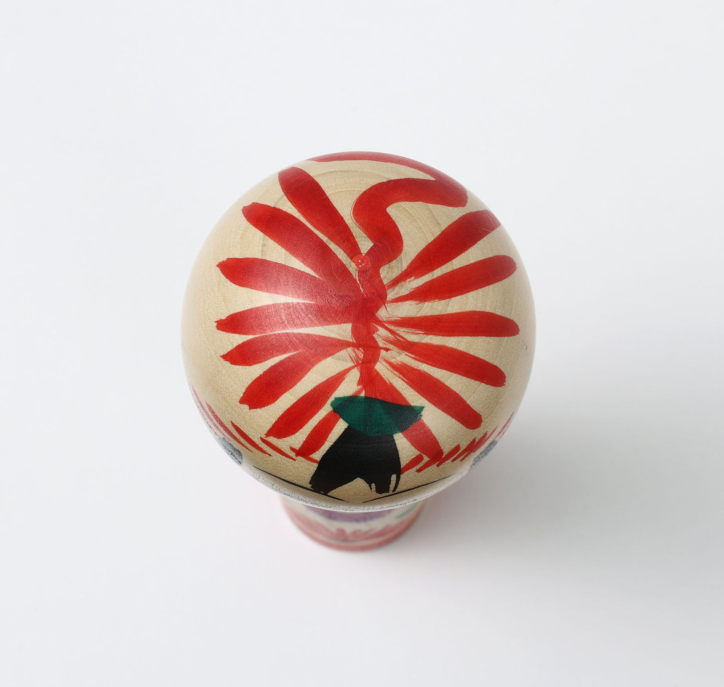 Usagi-rabbit kokeshi doll うさぎこけし | OGASAWARA, Yoshio 小笠原義雄工人 | Togatta style 遠刈田系 | 15cm in height