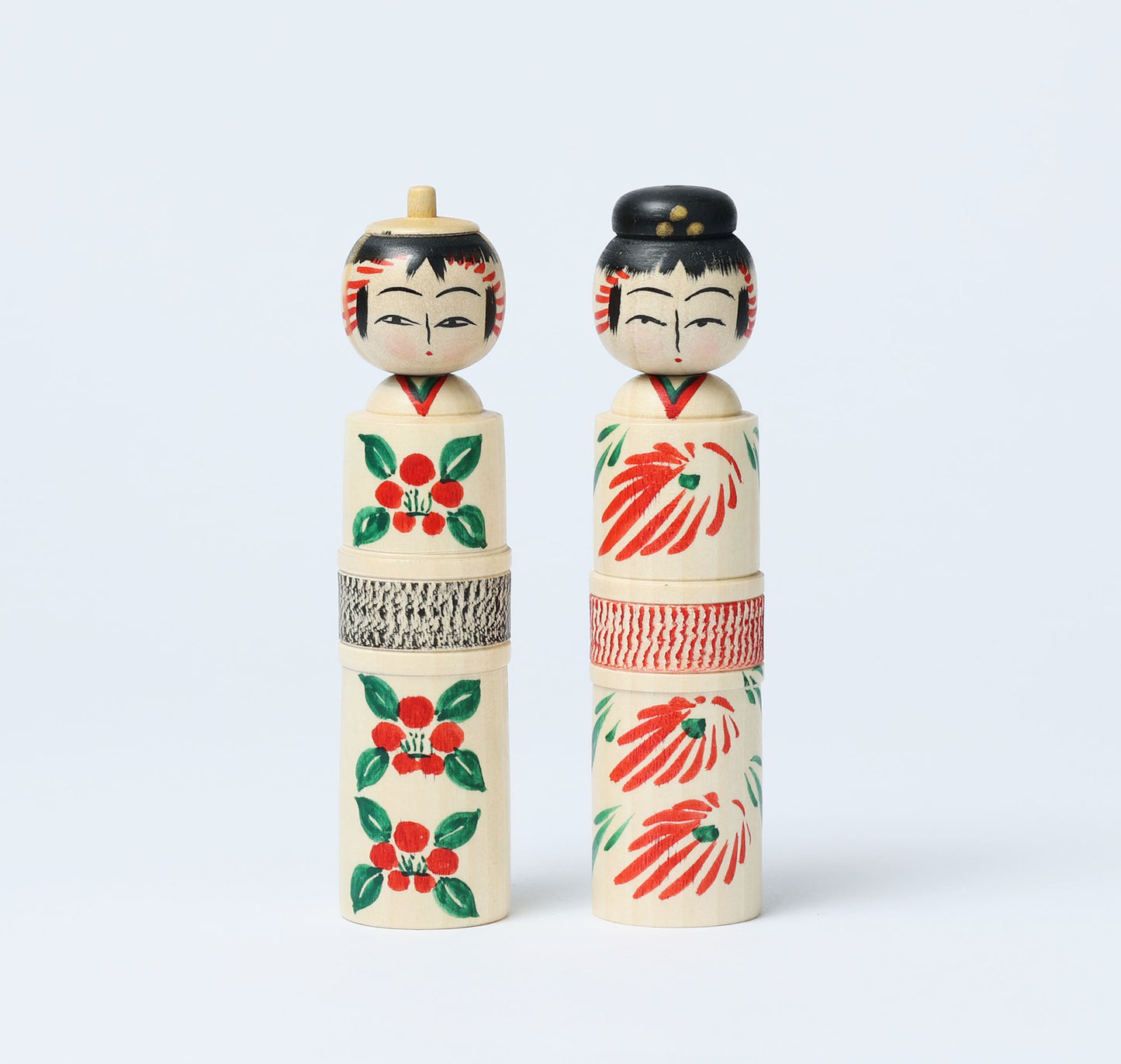 Hina kokeshi doll 雛こけし | OGASAWARA, Yoshio 小笠原義雄工人 | Togatta style 遠刈田系 | 12cm in height