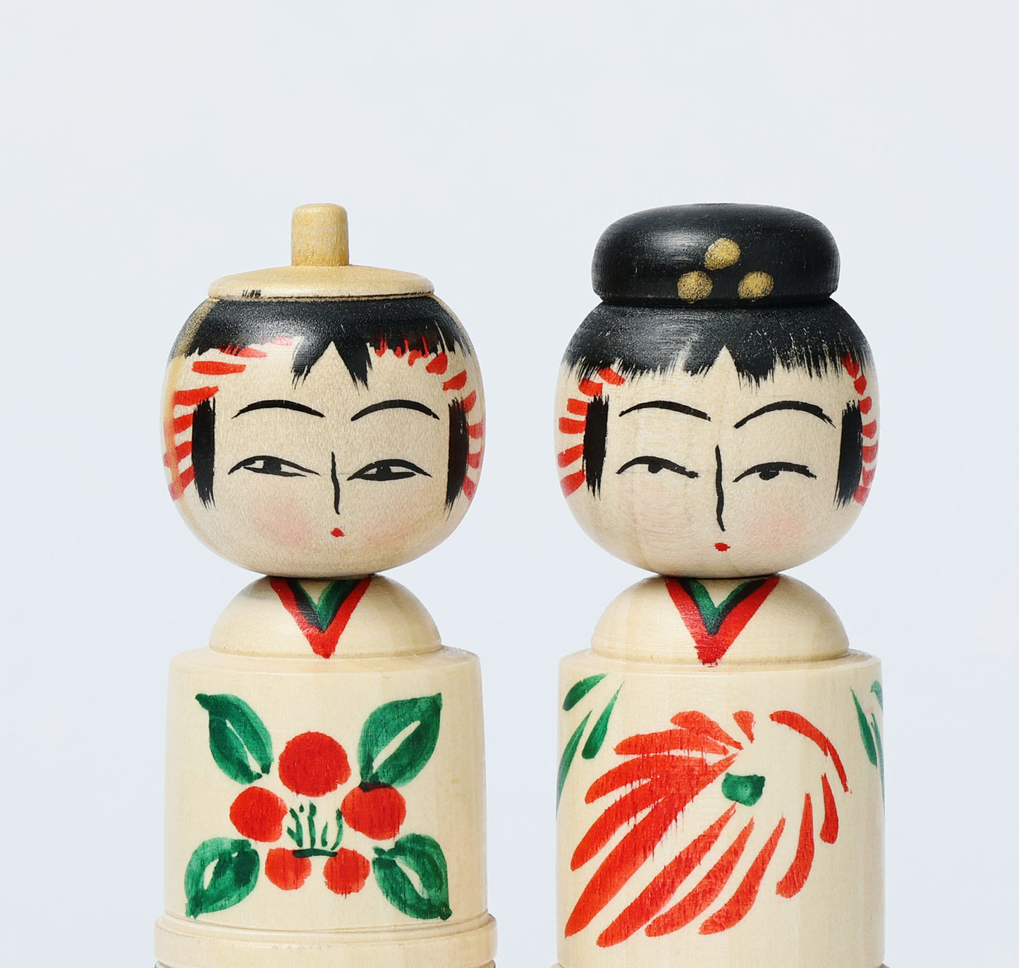 Hina kokeshi doll 雛こけし | OGASAWARA, Yoshio 小笠原義雄工人 | Togatta style 遠刈田系 | 12cm in height