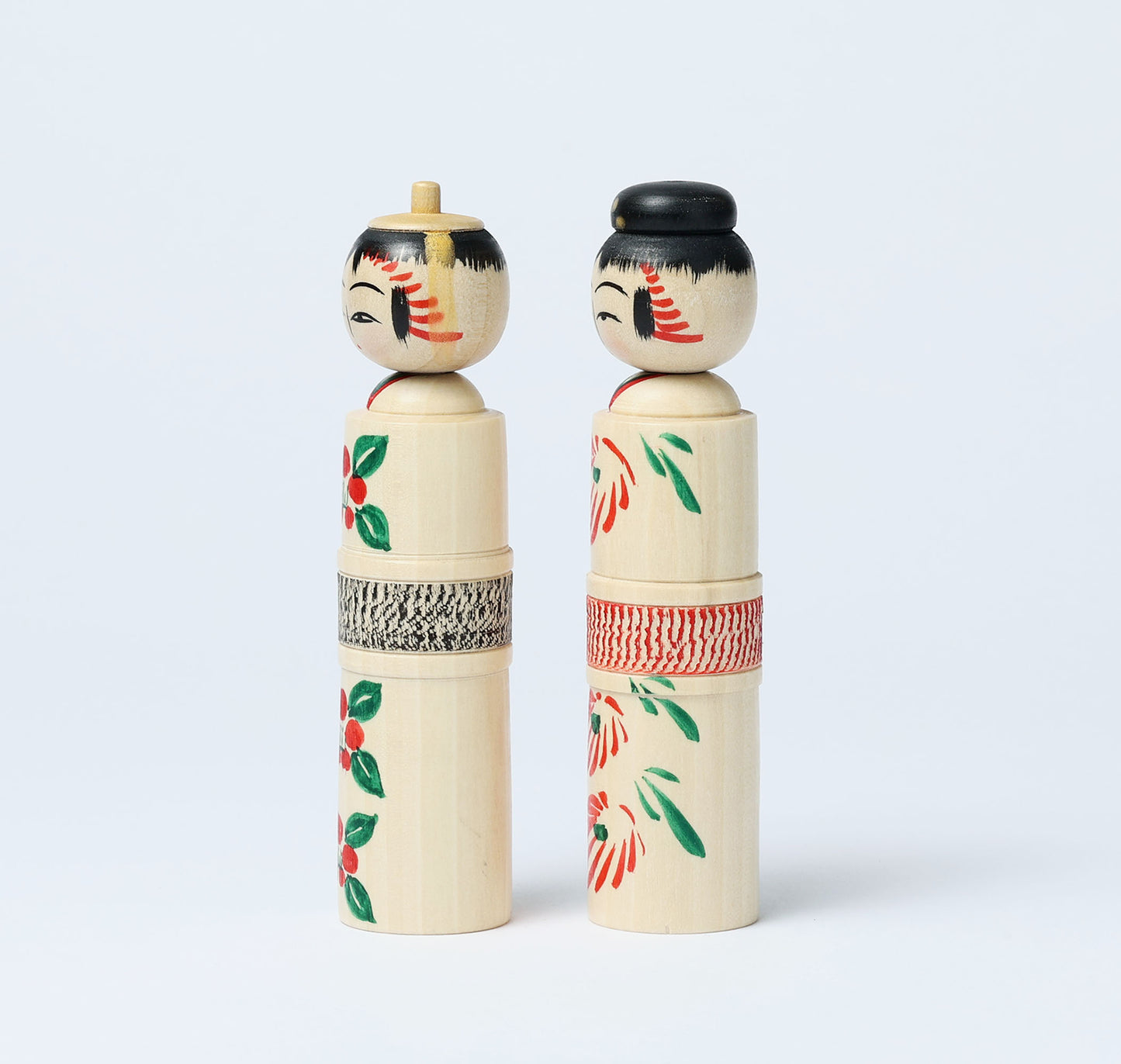 Hina kokeshi doll 雛こけし | OGASAWARA, Yoshio 小笠原義雄工人 | Togatta style 遠刈田系 | 12cm in height