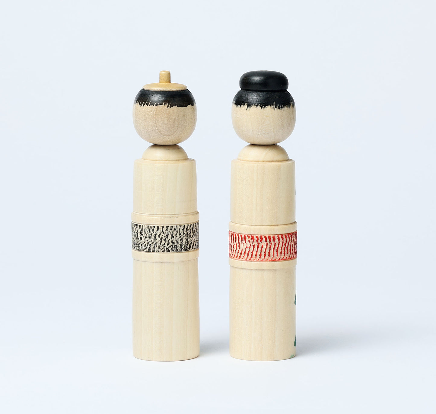 Hina kokeshi doll 雛こけし | OGASAWARA, Yoshio 小笠原義雄工人 | Togatta style 遠刈田系 | 12cm in height