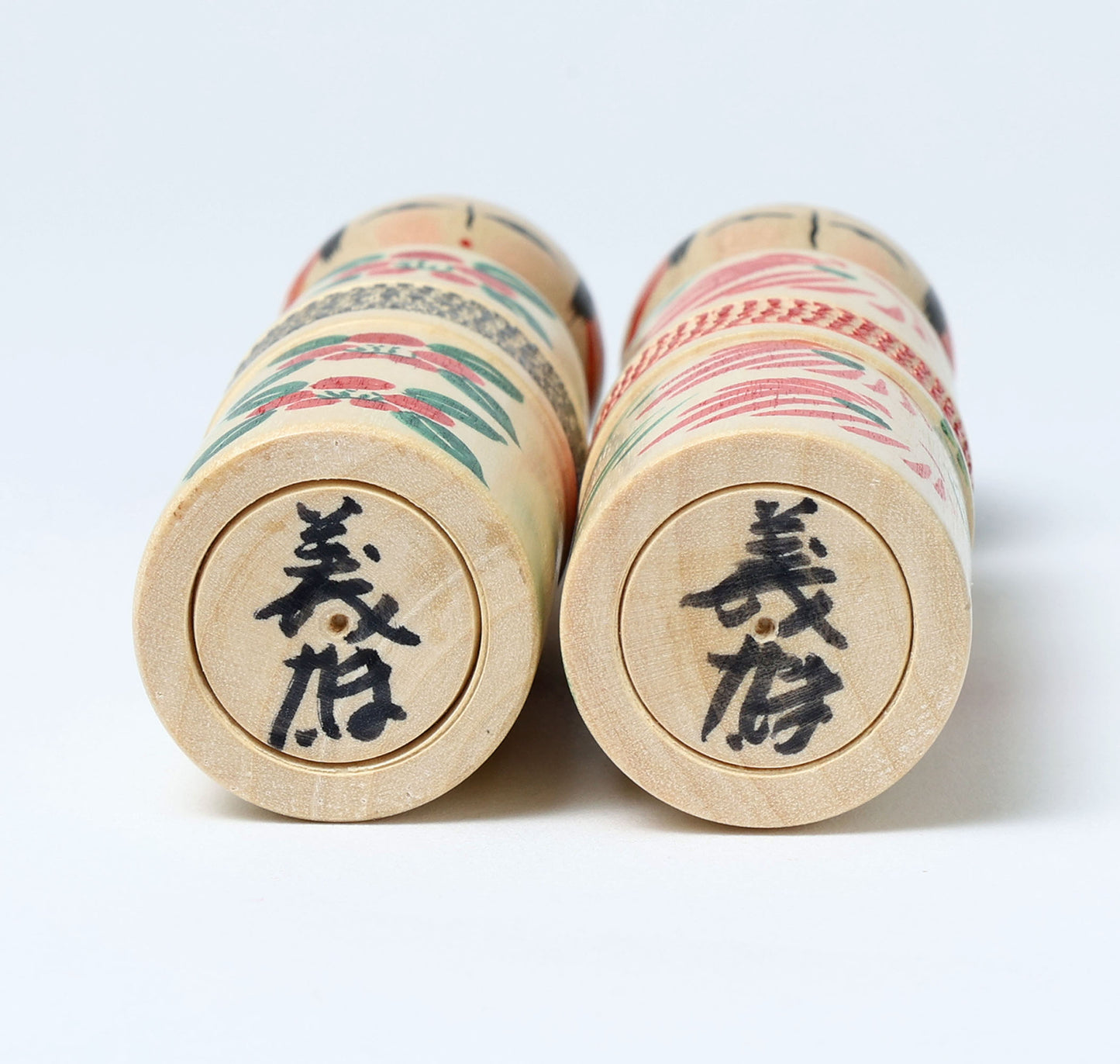 Hina kokeshi doll 雛こけし | OGASAWARA, Yoshio 小笠原義雄工人 | Togatta style 遠刈田系 | 12cm in height