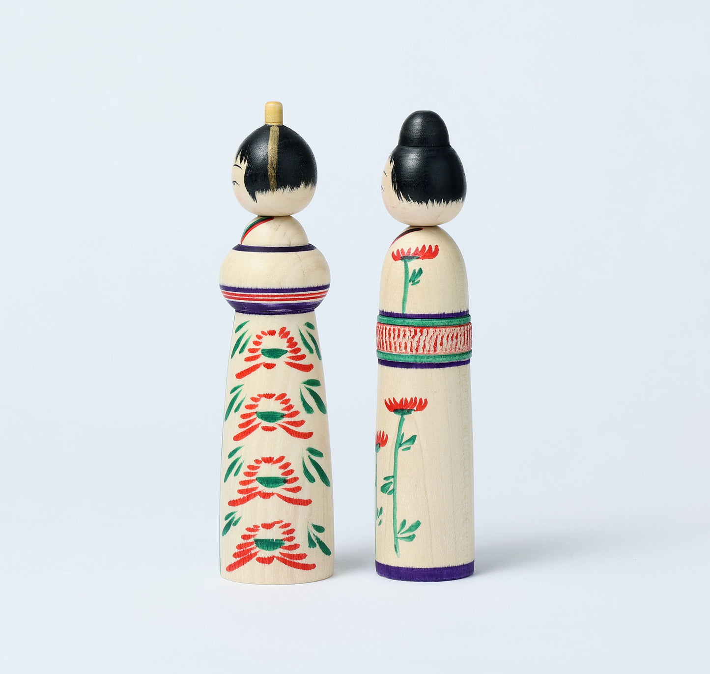 Hina kokeshi doll 雛こけし | OGASAWARA, Yoshio 小笠原義雄工人 | Togatta style 遠刈田系 | 15cm in height