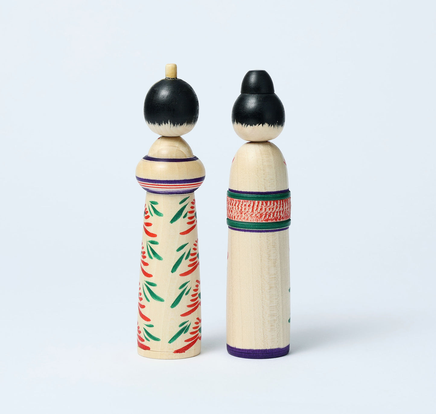 Hina kokeshi doll 雛こけし | OGASAWARA, Yoshio 小笠原義雄工人 | Togatta style 遠刈田系 | 14.5cm in height