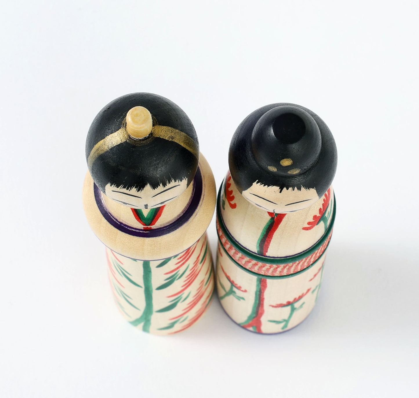 Hina kokeshi doll 雛こけし | OGASAWARA, Yoshio 小笠原義雄工人 | Togatta style 遠刈田系 | 14.5cm in height