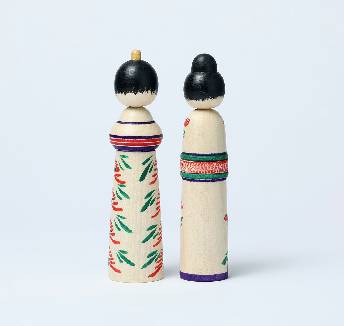Hina kokeshi doll 雛こけし | OGASAWARA, Yoshio 小笠原義雄工人 | Togatta style 遠刈田系 | 15cm in height